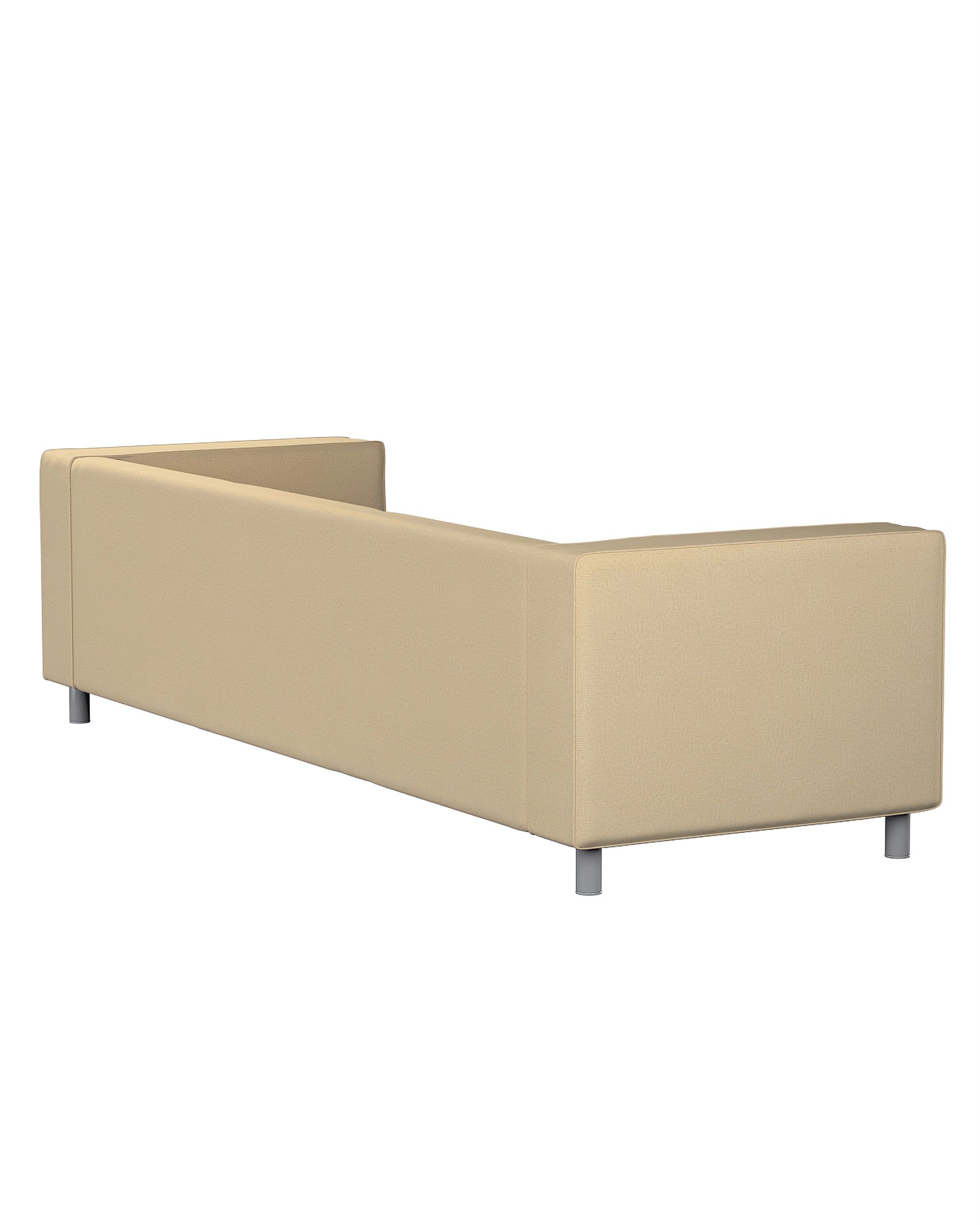 Klippan 4-seater sofa cover product colour beige fabric gloss, structured (hover)
