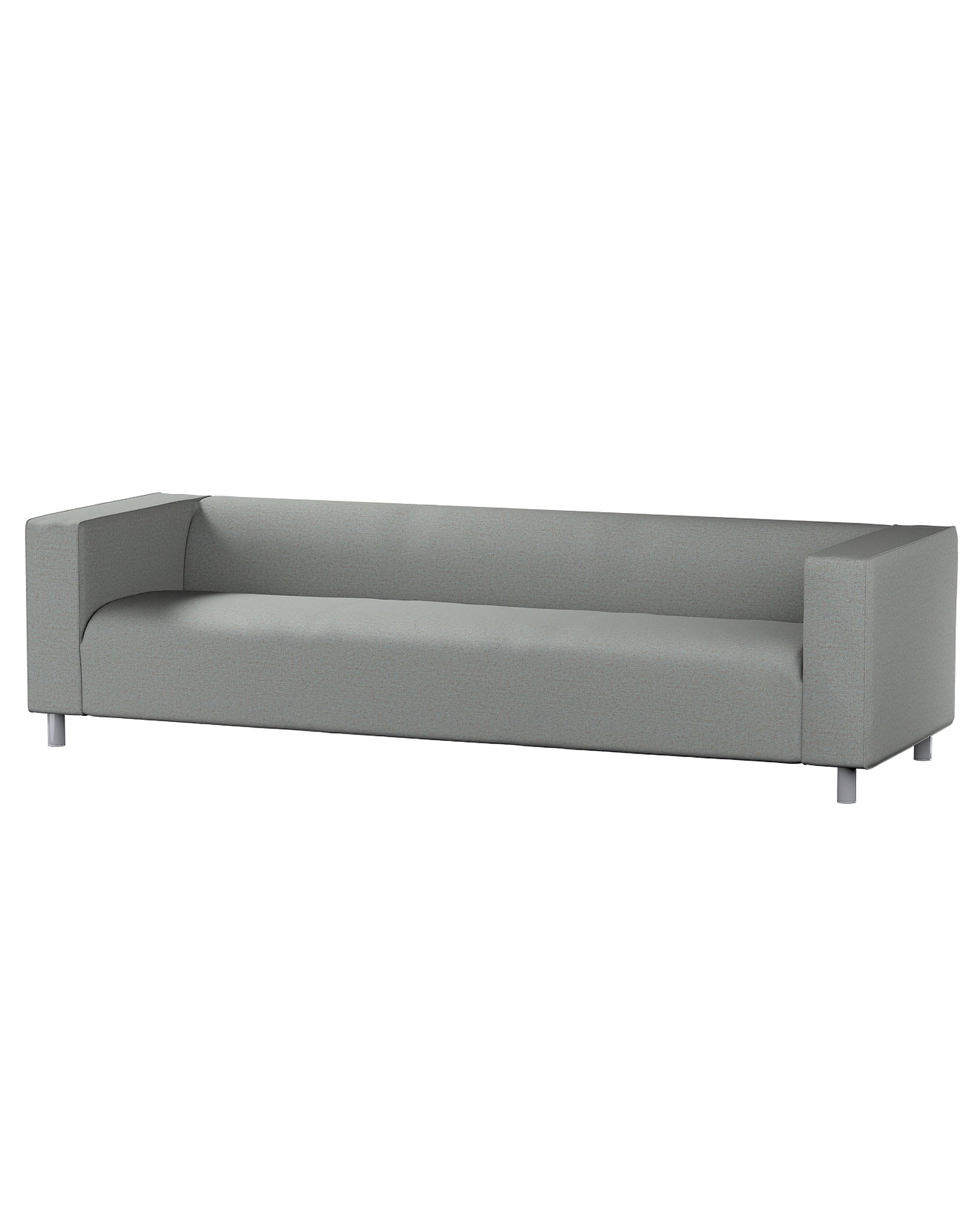 Klippan 4-seater sofa cover product colour blue fabric structured
