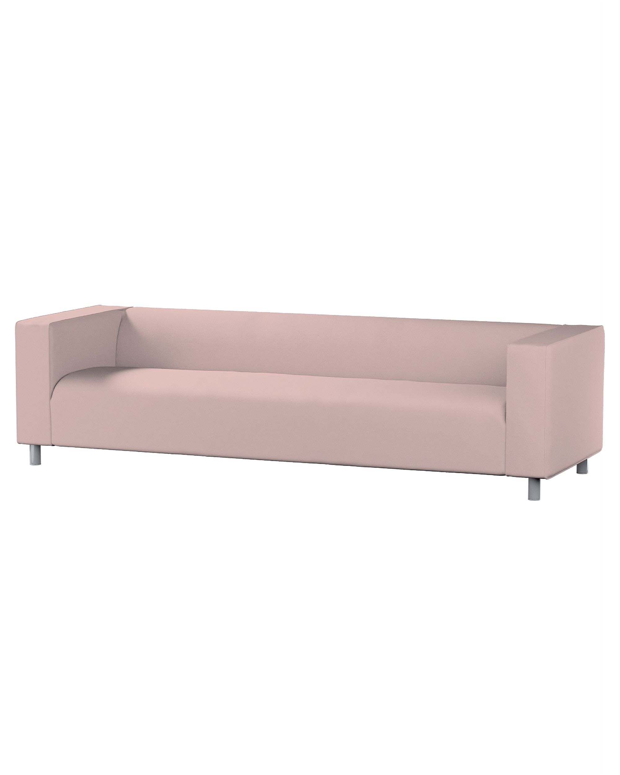 Klippan 4-seater sofa cover product colour pink fabric structured