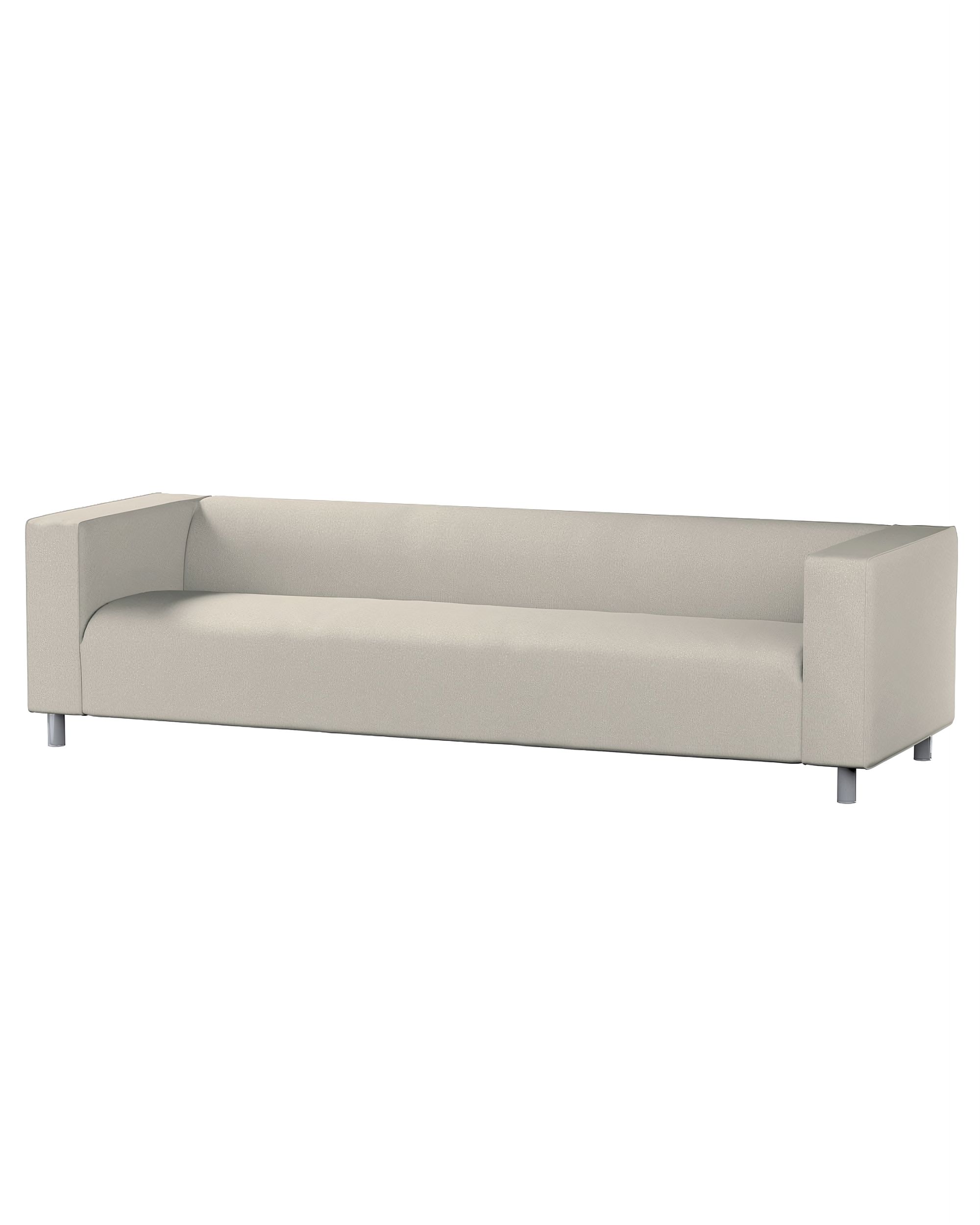 Klippan 4-seater sofa cover product colour beige fabric structured
