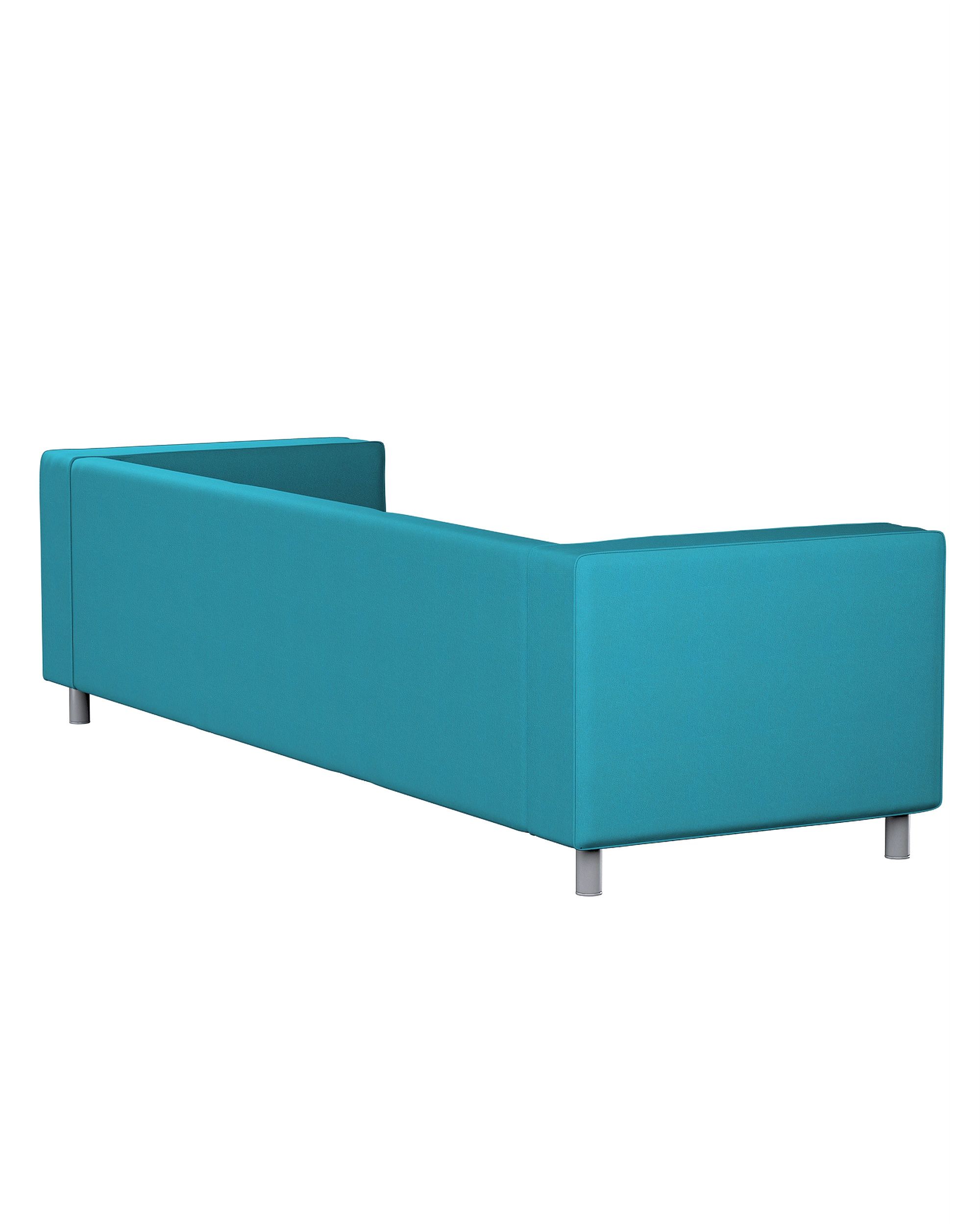 Klippan 4-seater sofa cover product colour blue fabric structured (hover)