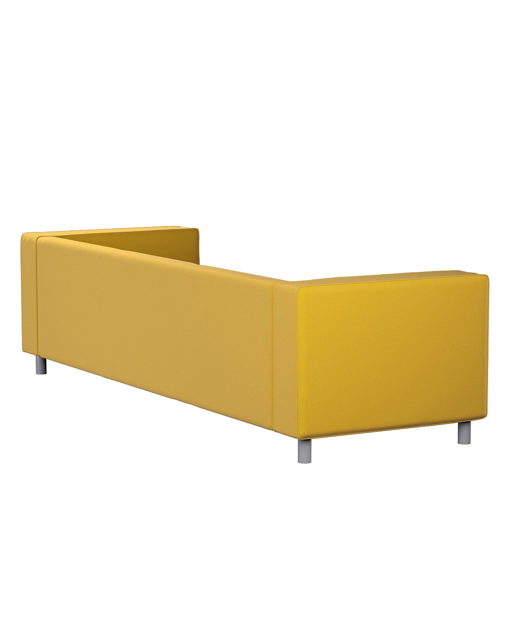 Klippan 4-seater sofa cover product colour yellow fabric velvet (hover)