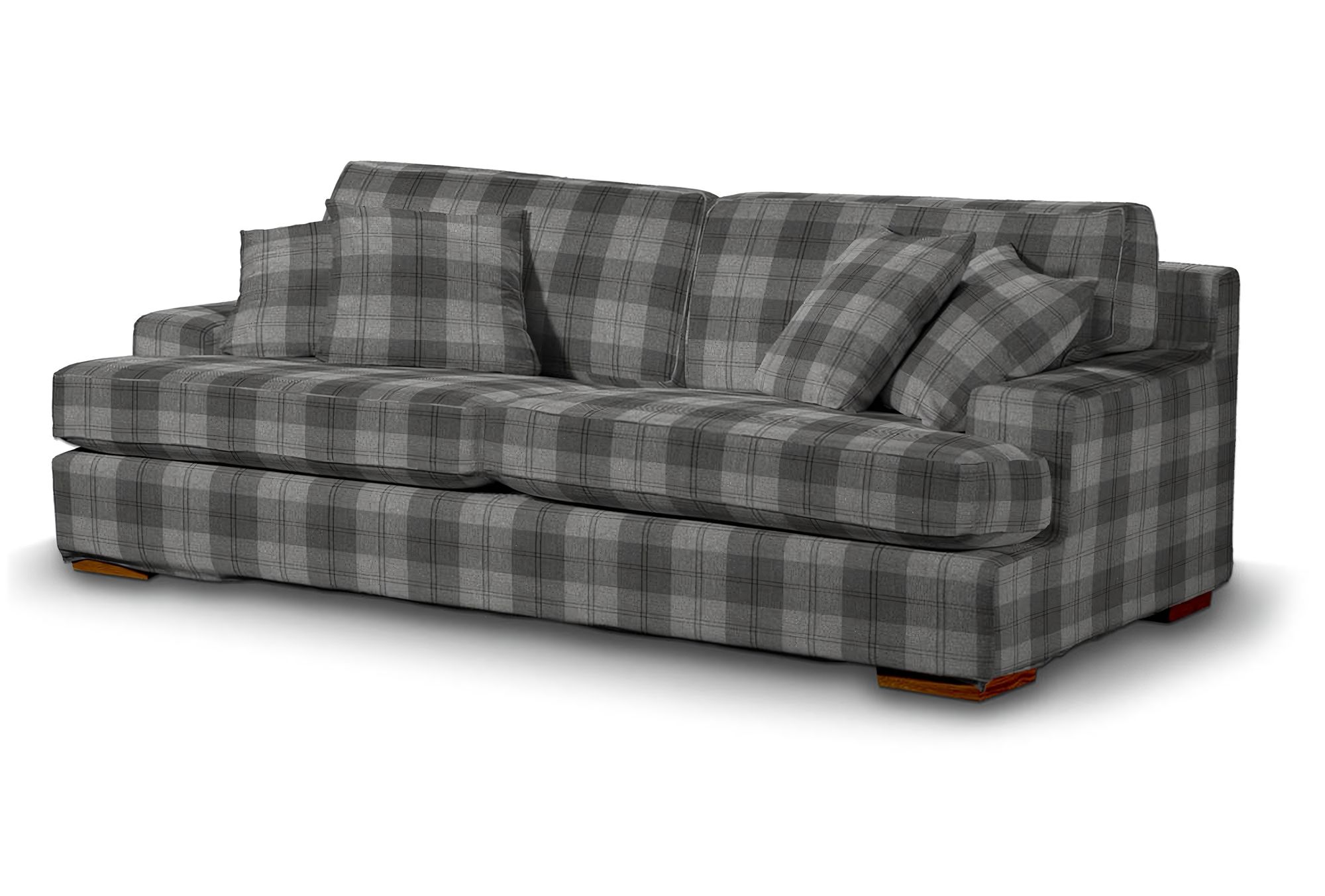 Göteborg sofa cover product colour grey fabric structured, patterned