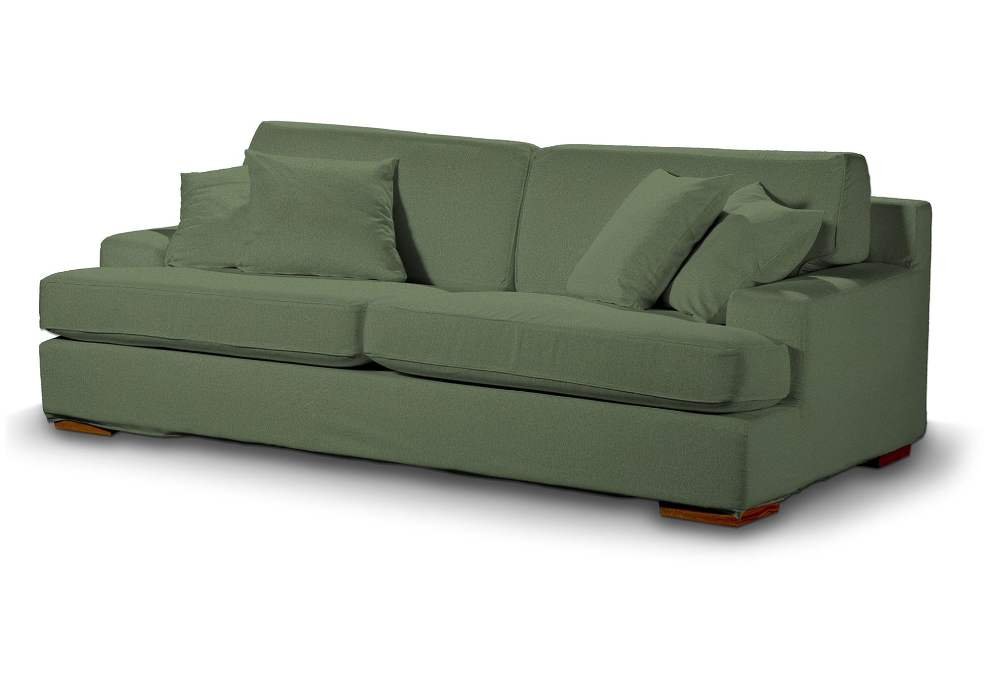Göteborg sofa cover product colour green fabric structured