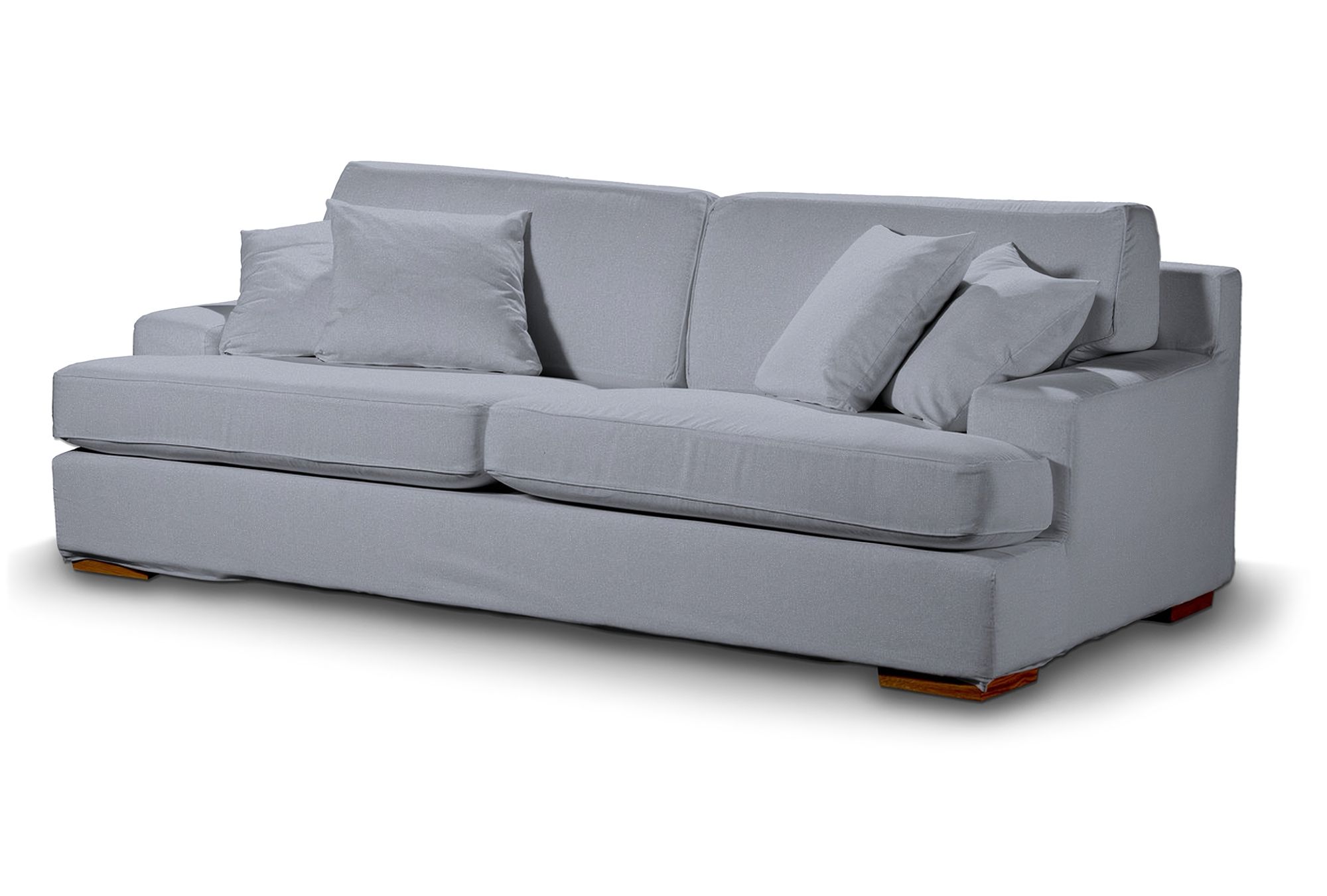 Göteborg sofa cover product colour blue fabric structured