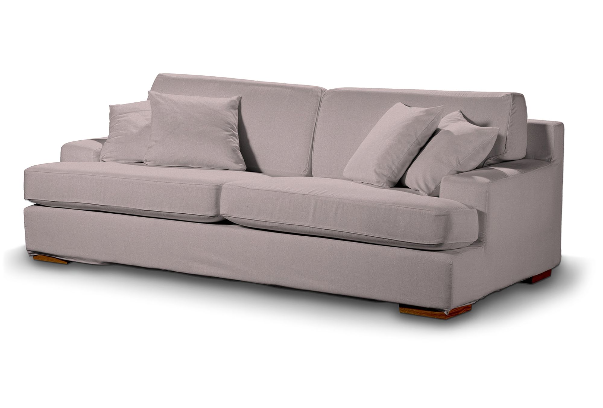 Göteborg sofa cover product colour pink fabric structured