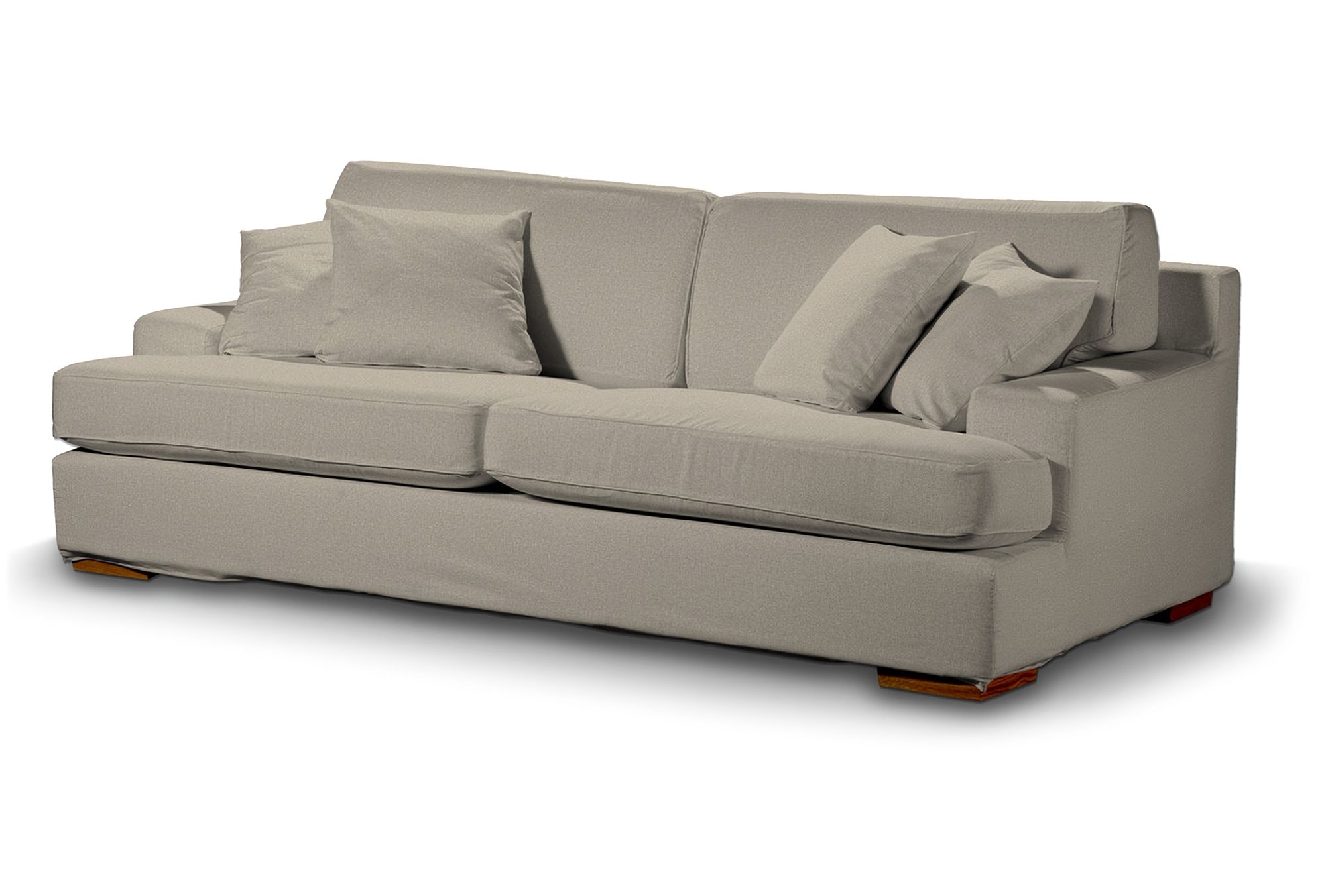 Göteborg sofa cover product colour beige fabric structured