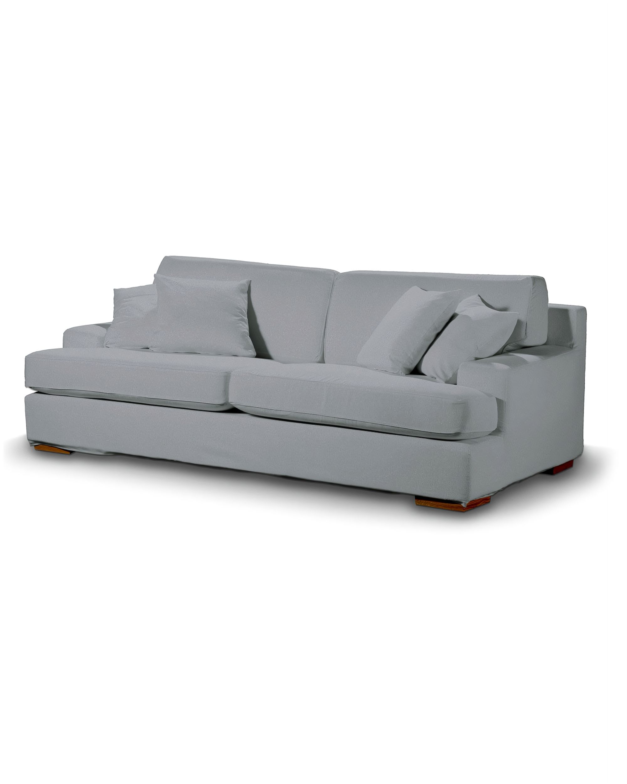 Göteborg sofa cover product colour grey fabric structured