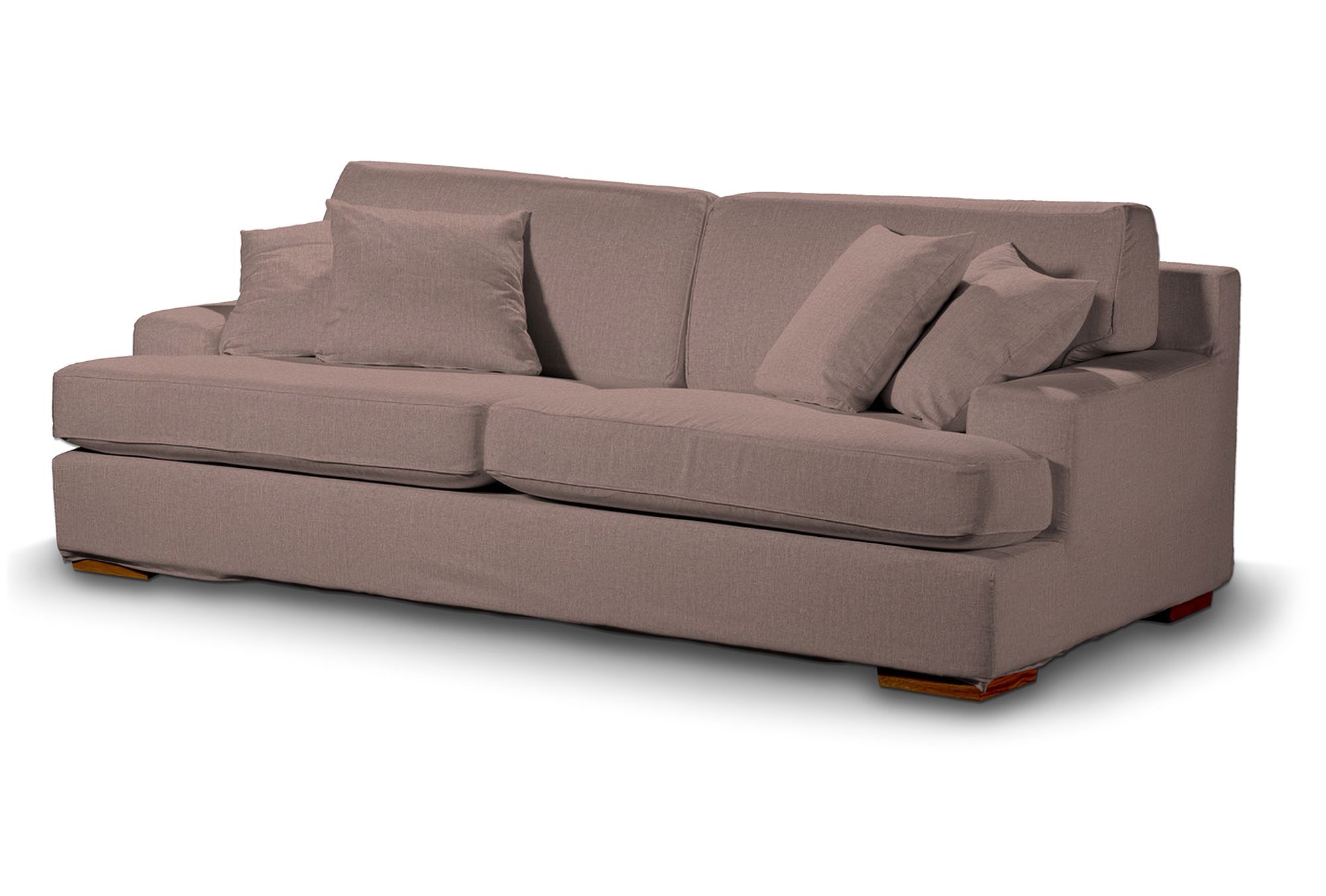 Göteborg sofa cover product colour pink fabric structured