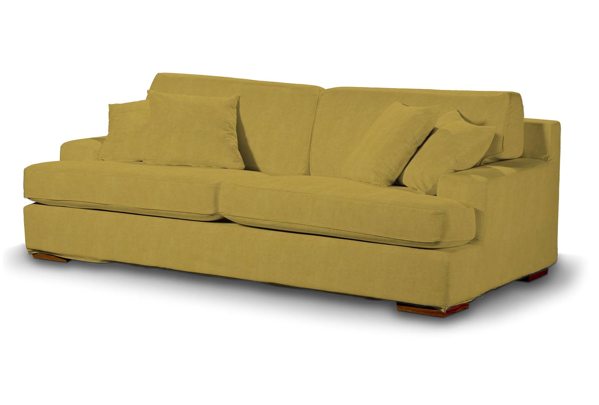 Göteborg sofa cover product colour yellow fabric structured