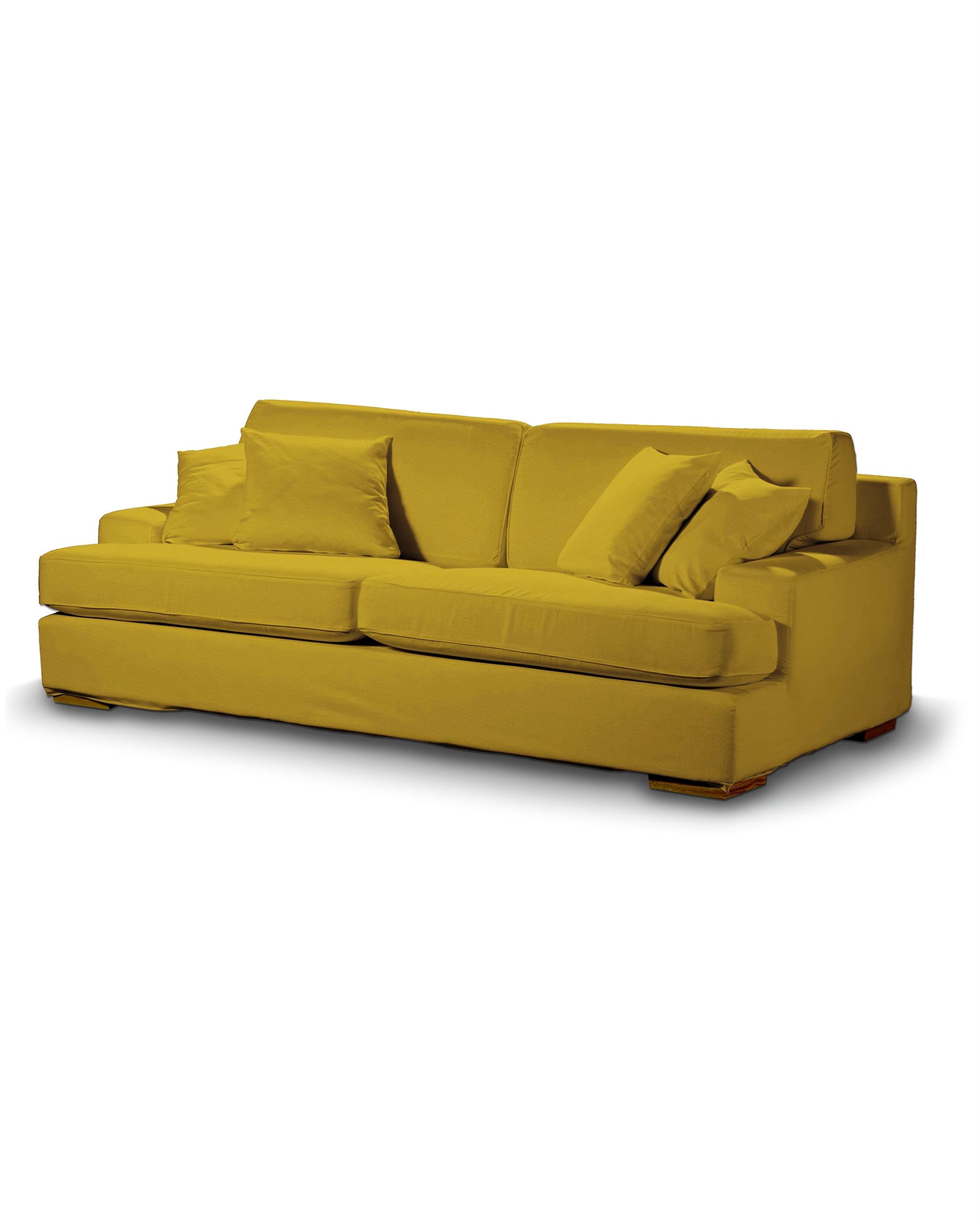 Göteborg sofa cover product colour yellow fabric velvet