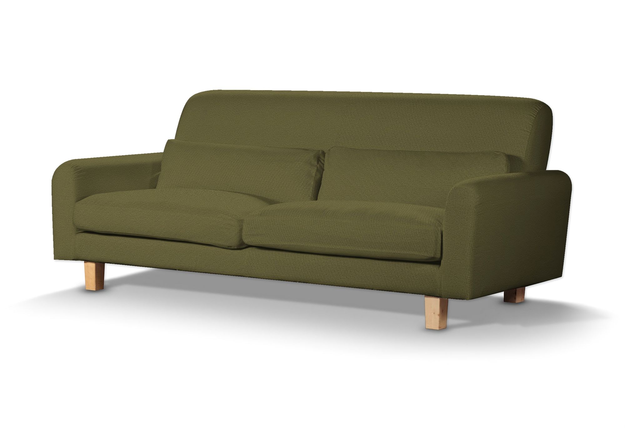 Nikkala sofa cover product colour green fabric structured