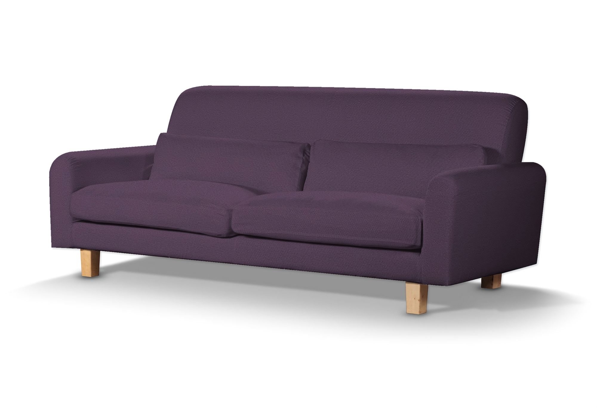 Nikkala sofa cover product colour purple fabric structured