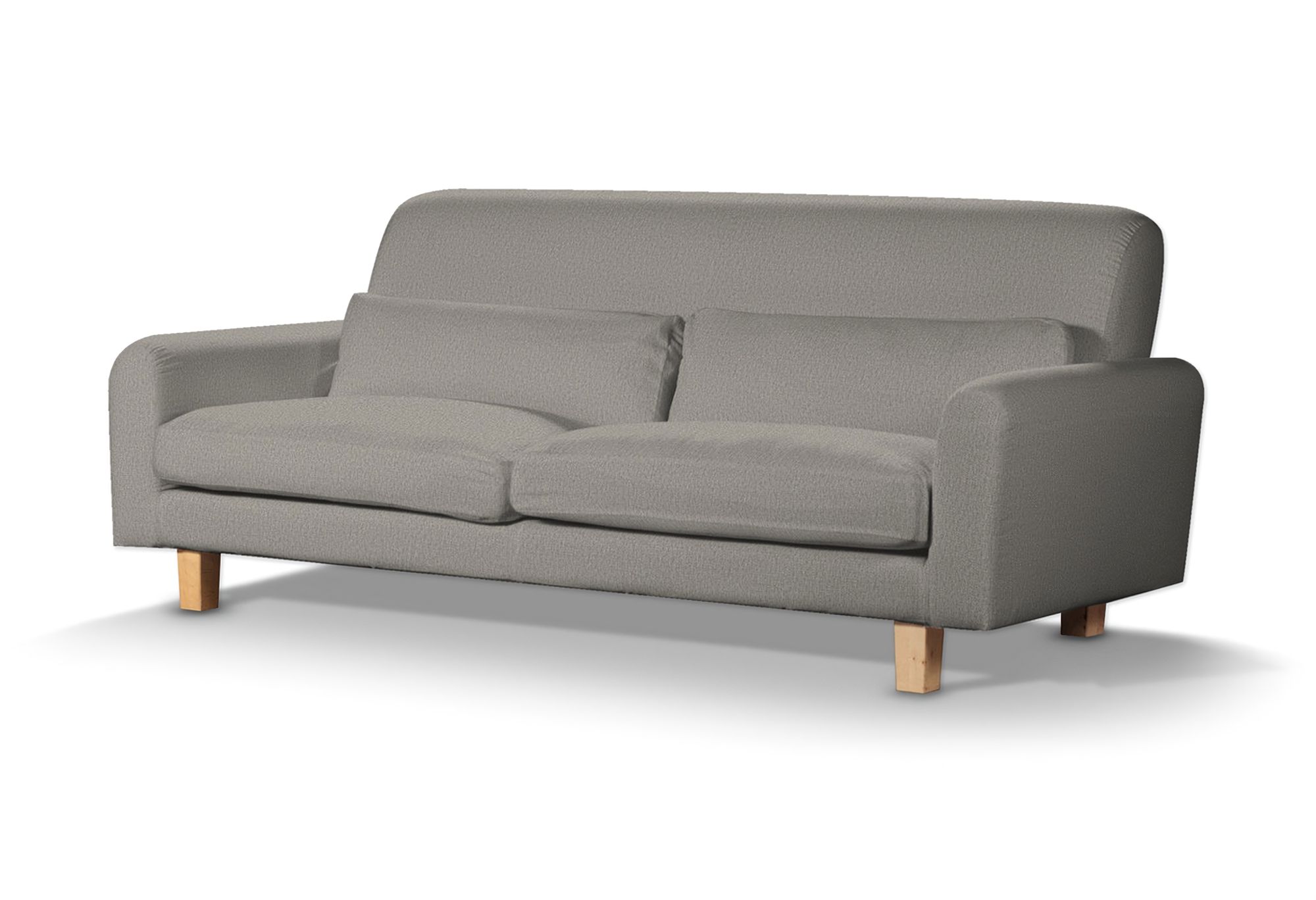 Nikkala sofa cover product colour grey fabric structured