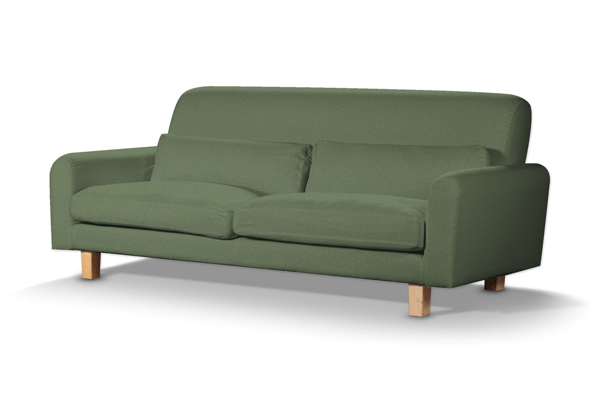 Nikkala sofa cover product colour green fabric structured