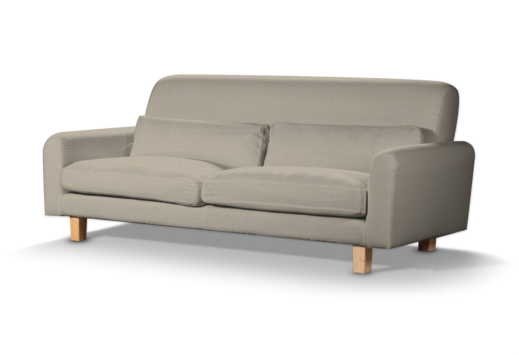 Nikkala sofa cover product colour beige fabric structured
