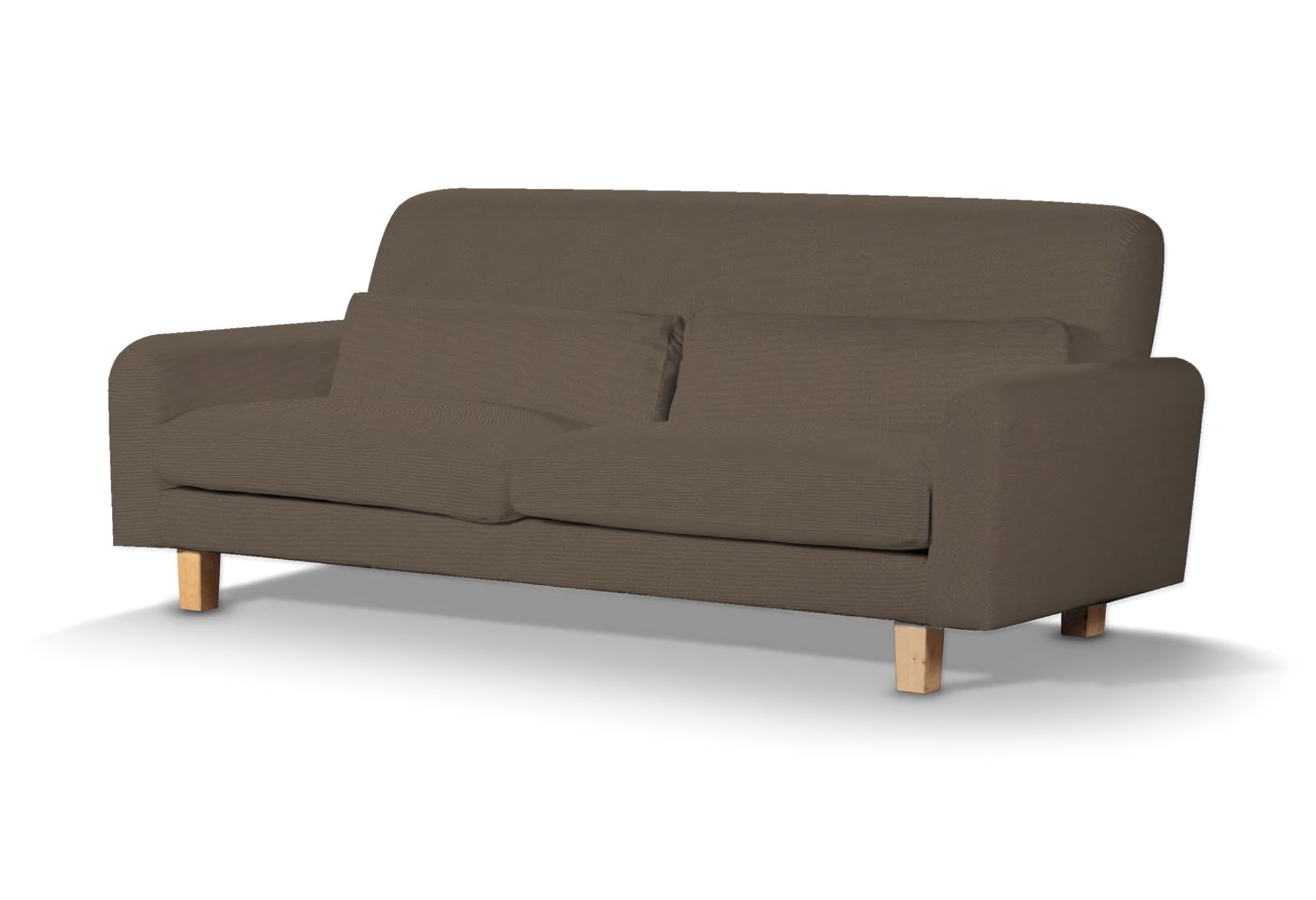 Nikkala sofa cover product colour brown fabric structured