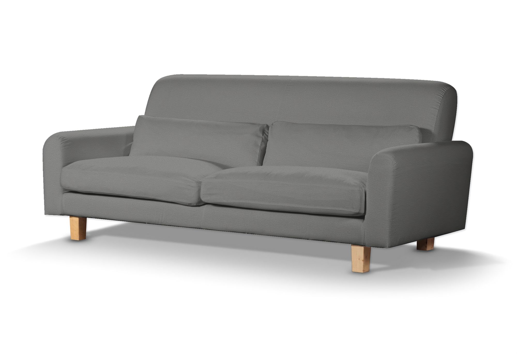 Nikkala sofa cover product colour grey fabric velvet