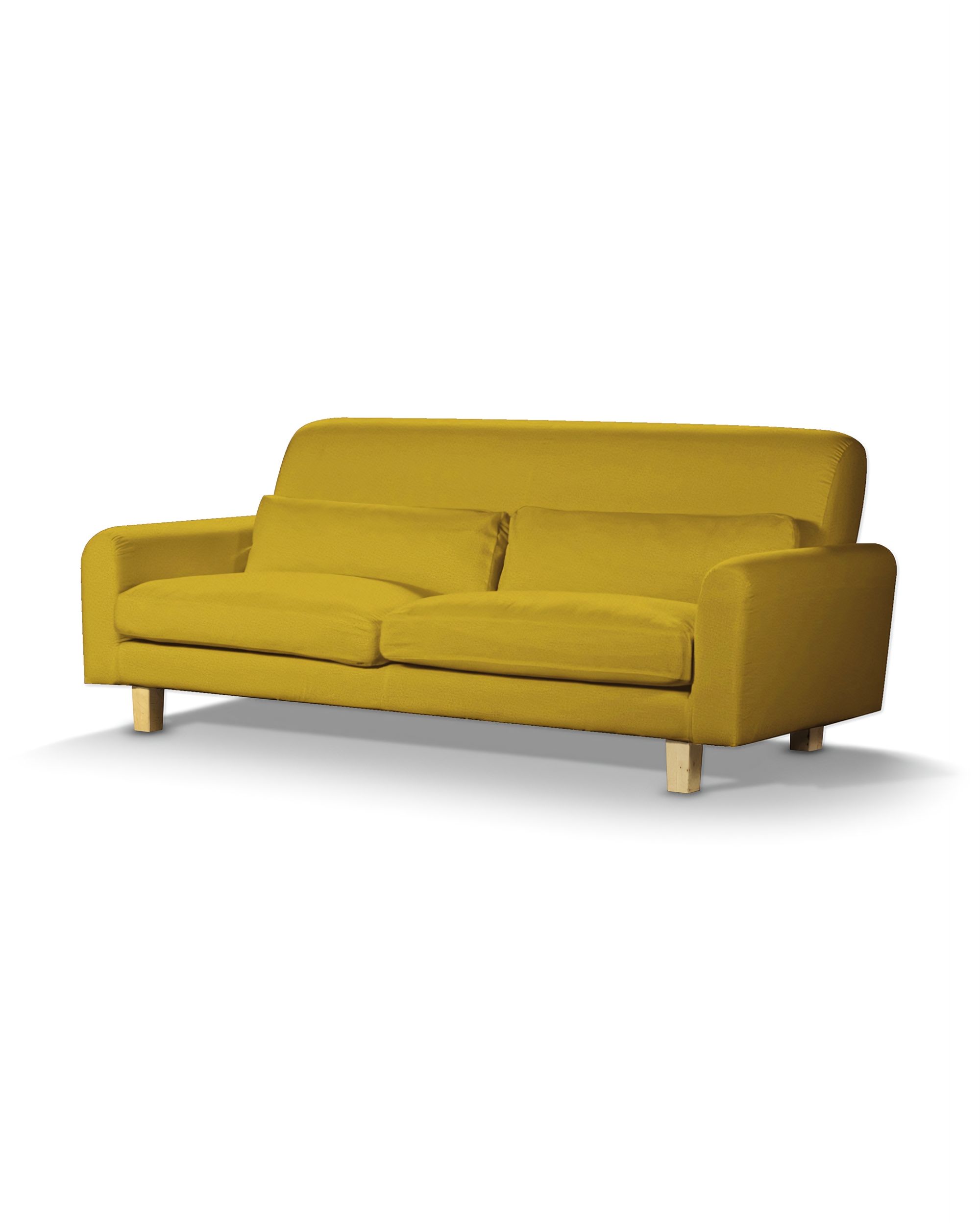 Nikkala sofa cover product colour yellow fabric velvet