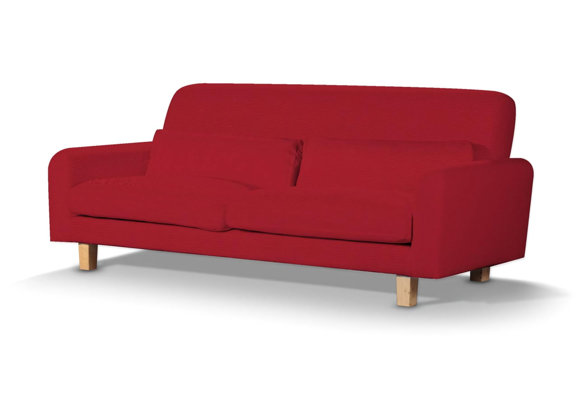 Nikkala sofa cover product colour red fabric structured