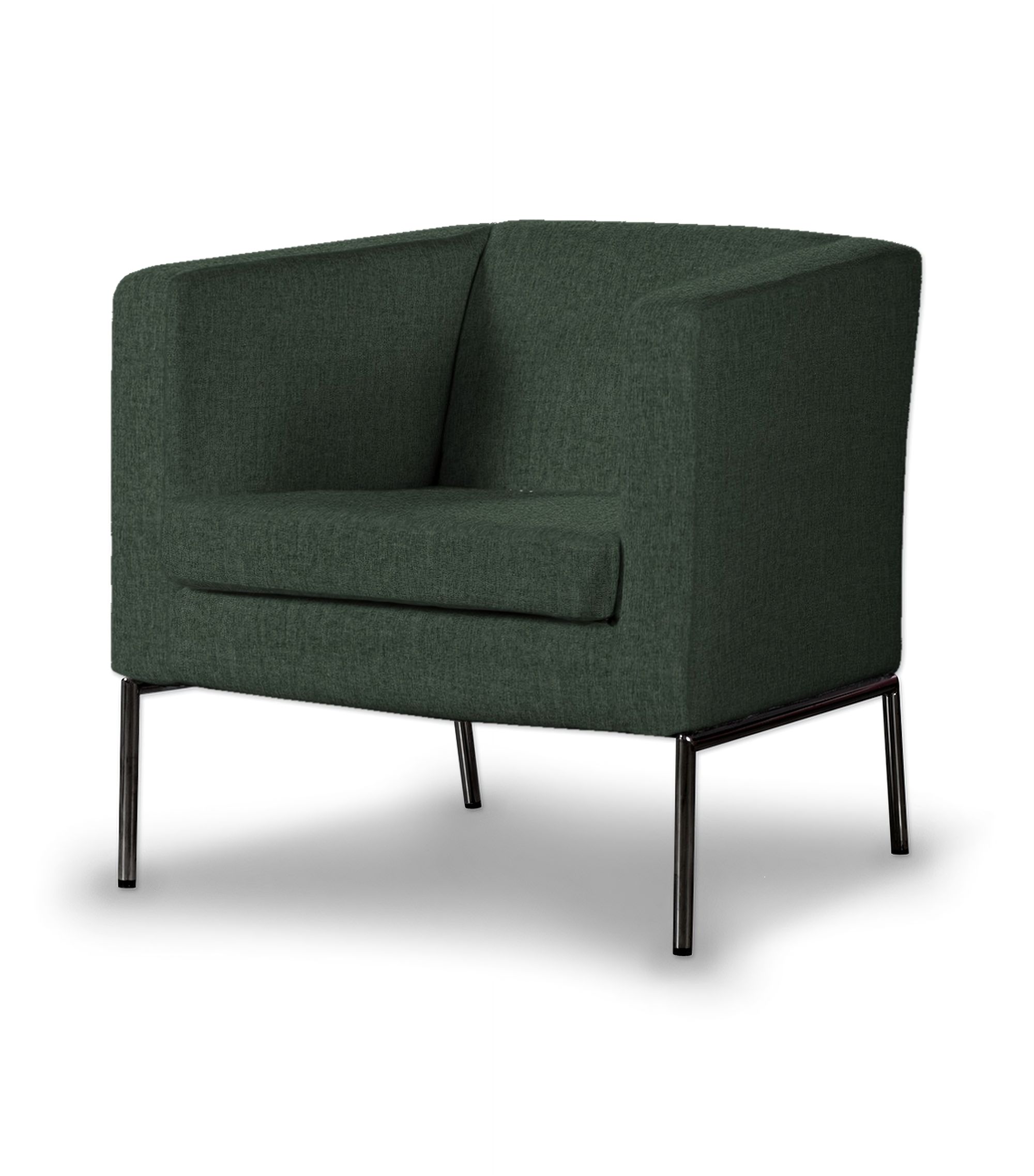 Klappsta armchair cover product colour green fabric structured