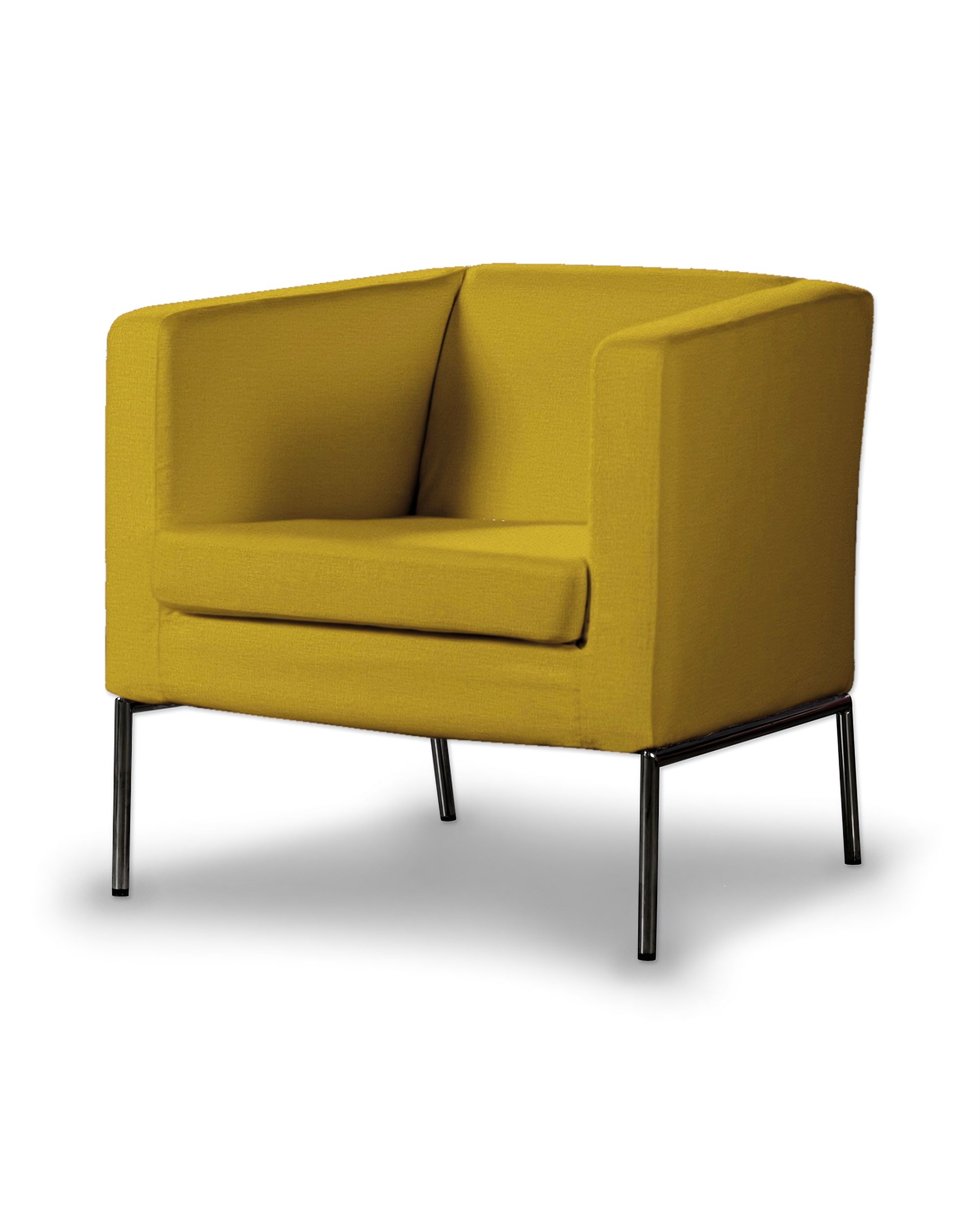 Klappsta armchair cover product colour yellow fabric velvet