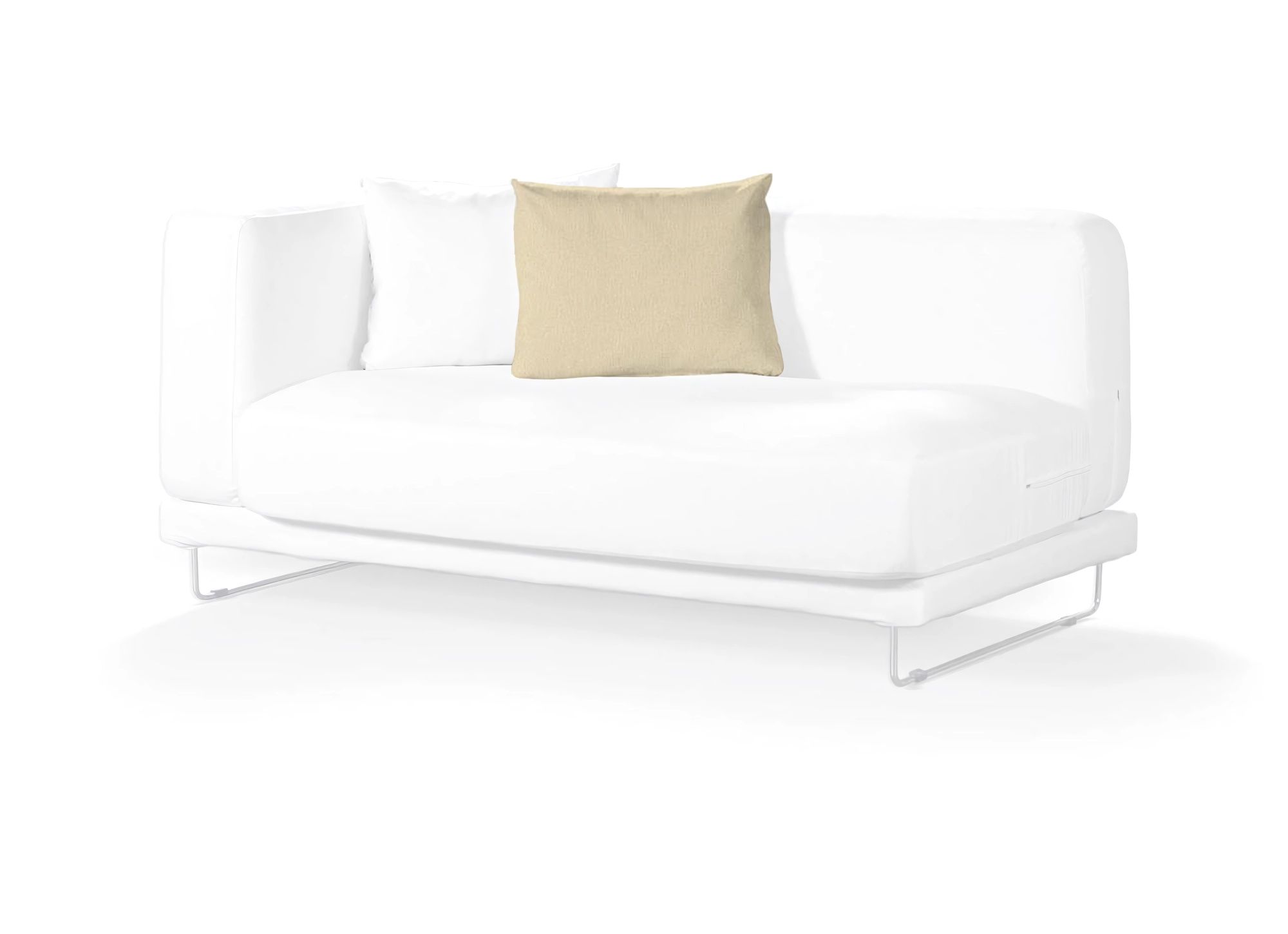 Tylösand cushion cover product colour cream fabric gloss, structured (hover)