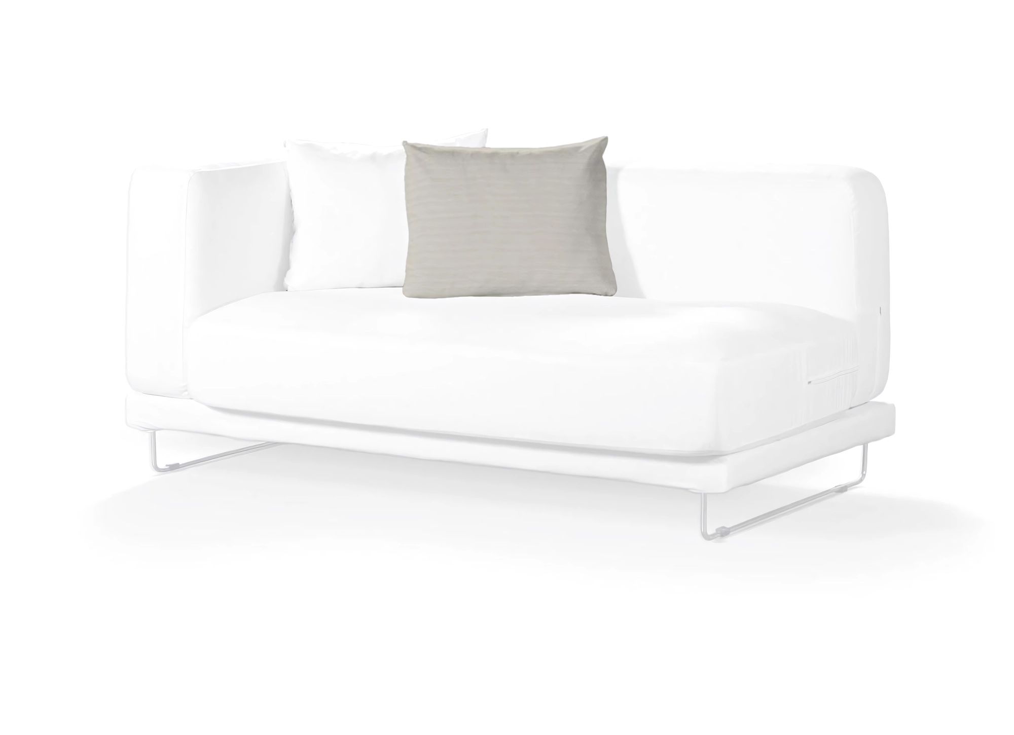 Tylösand cushion cover product colour grey (hover)