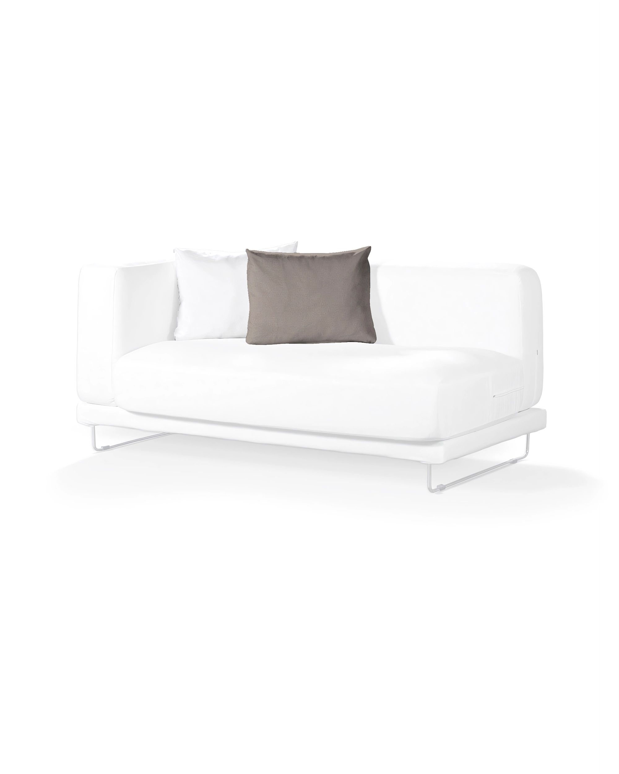 Tylösand cushion cover product colour beige fabric velvet (hover)