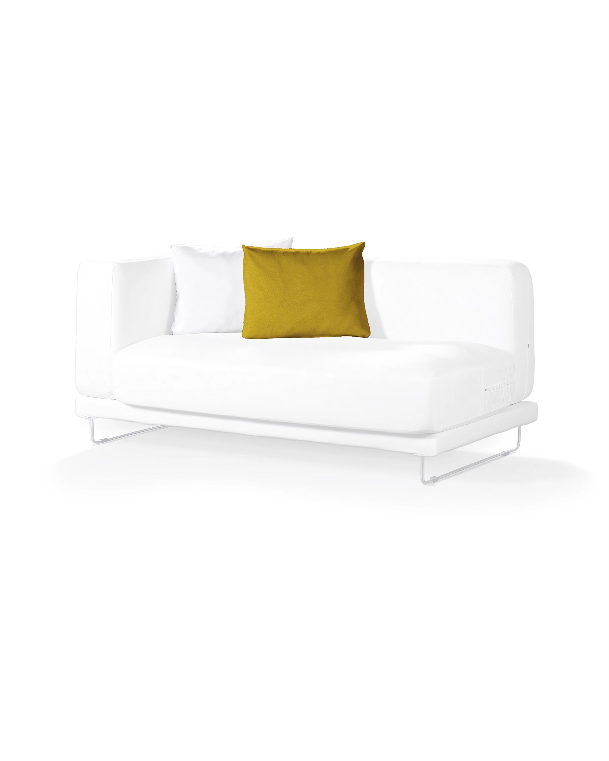 Tylösand cushion cover product colour yellow fabric velvet (hover)