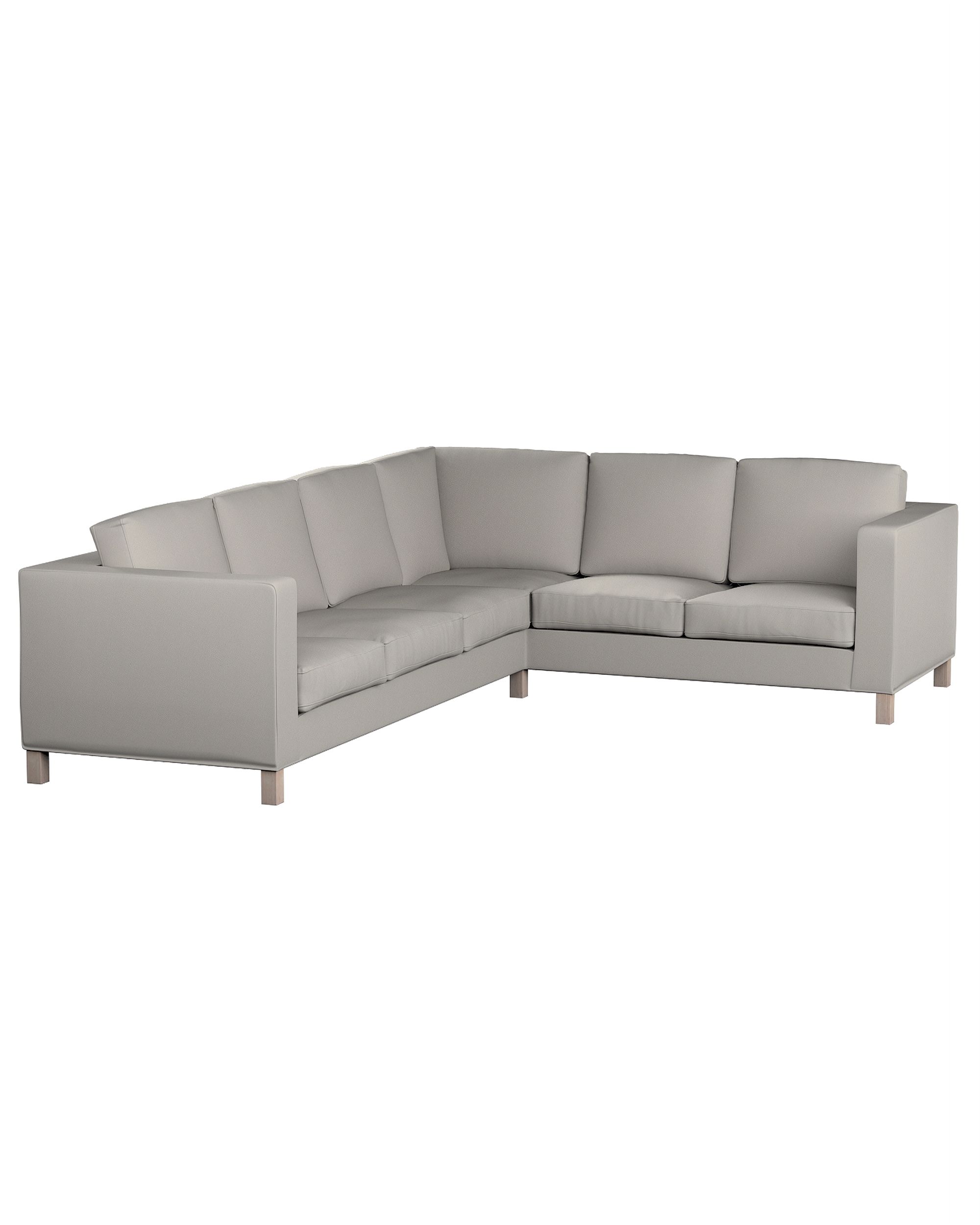 Karlanda corner sofa left cover 3+2 (or right 2+3) product colour grey fabric structured