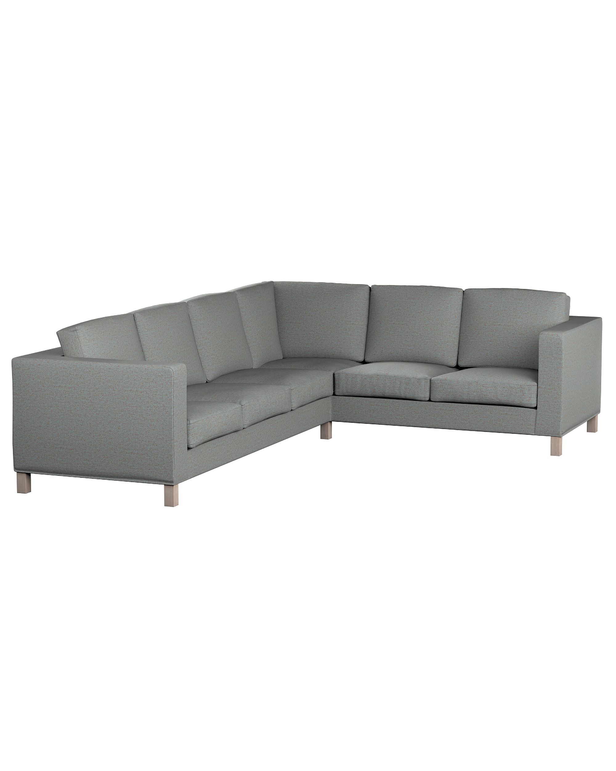 Karlanda corner sofa left cover 3+2 (or right 2+3) product colour blue fabric structured