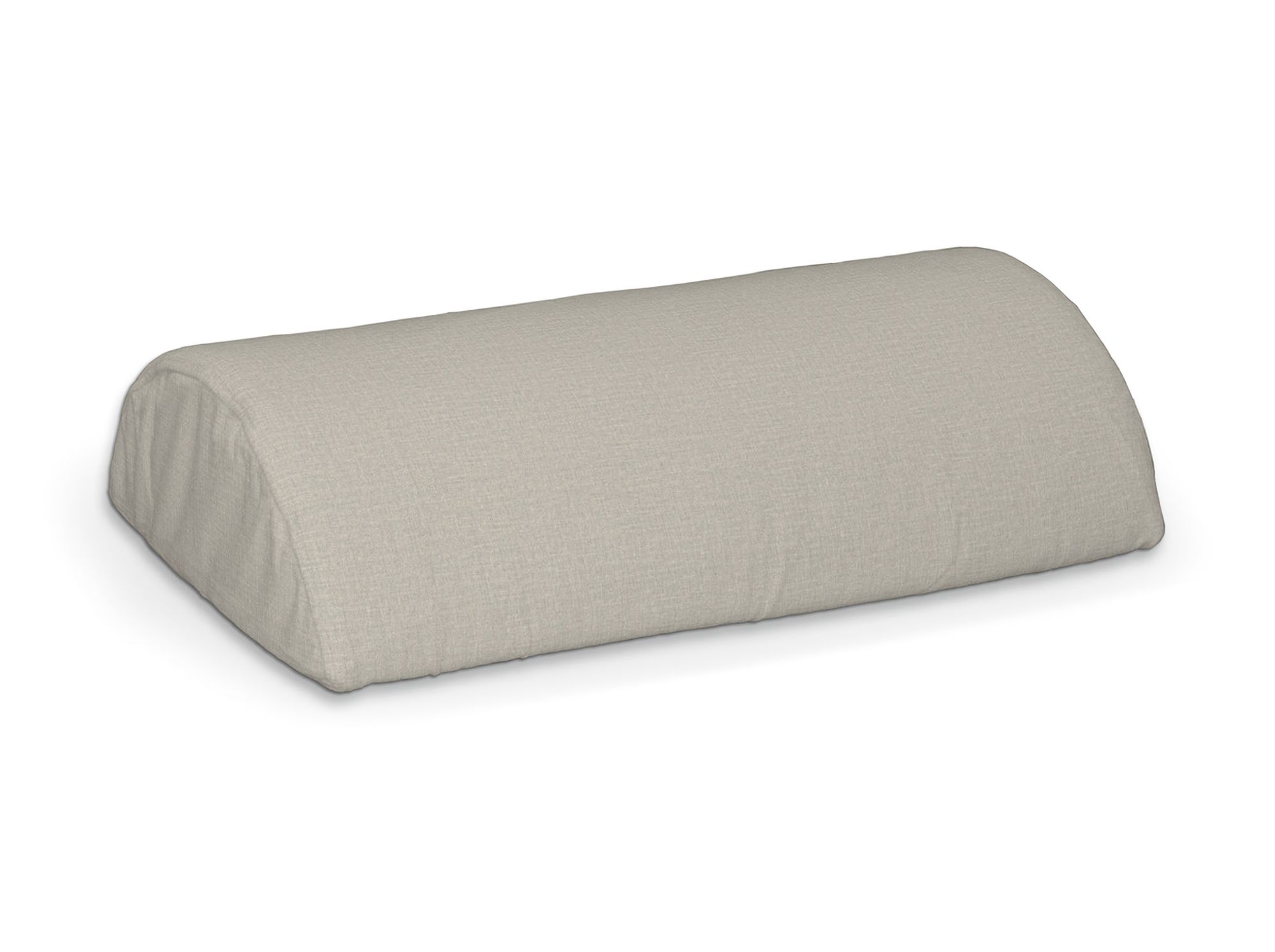 Beddinge half-roll bolster cushion cover product colour grey fabric velvet
