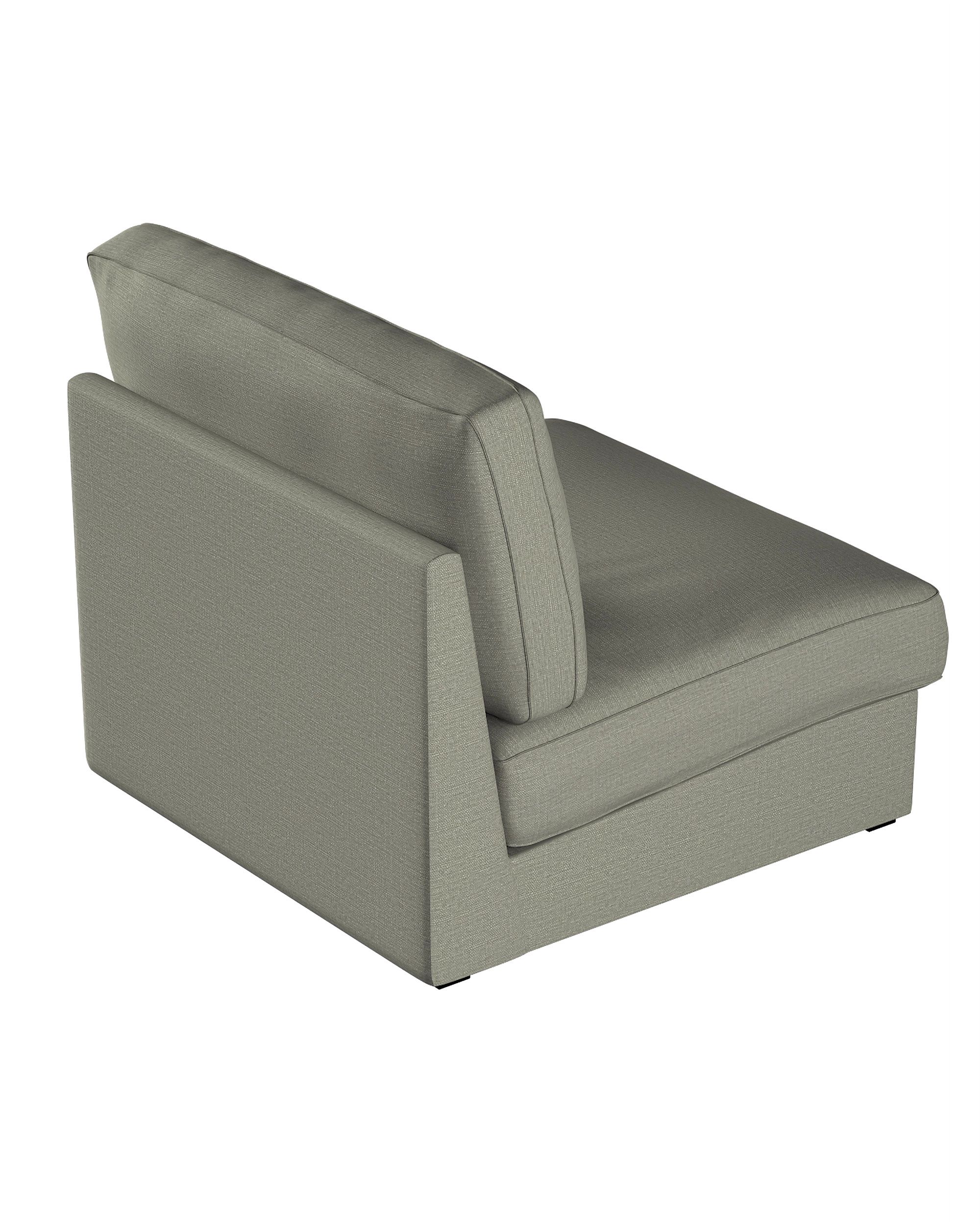 Kivik armchair cover non-folding product colour grey fabric structured (hover)
