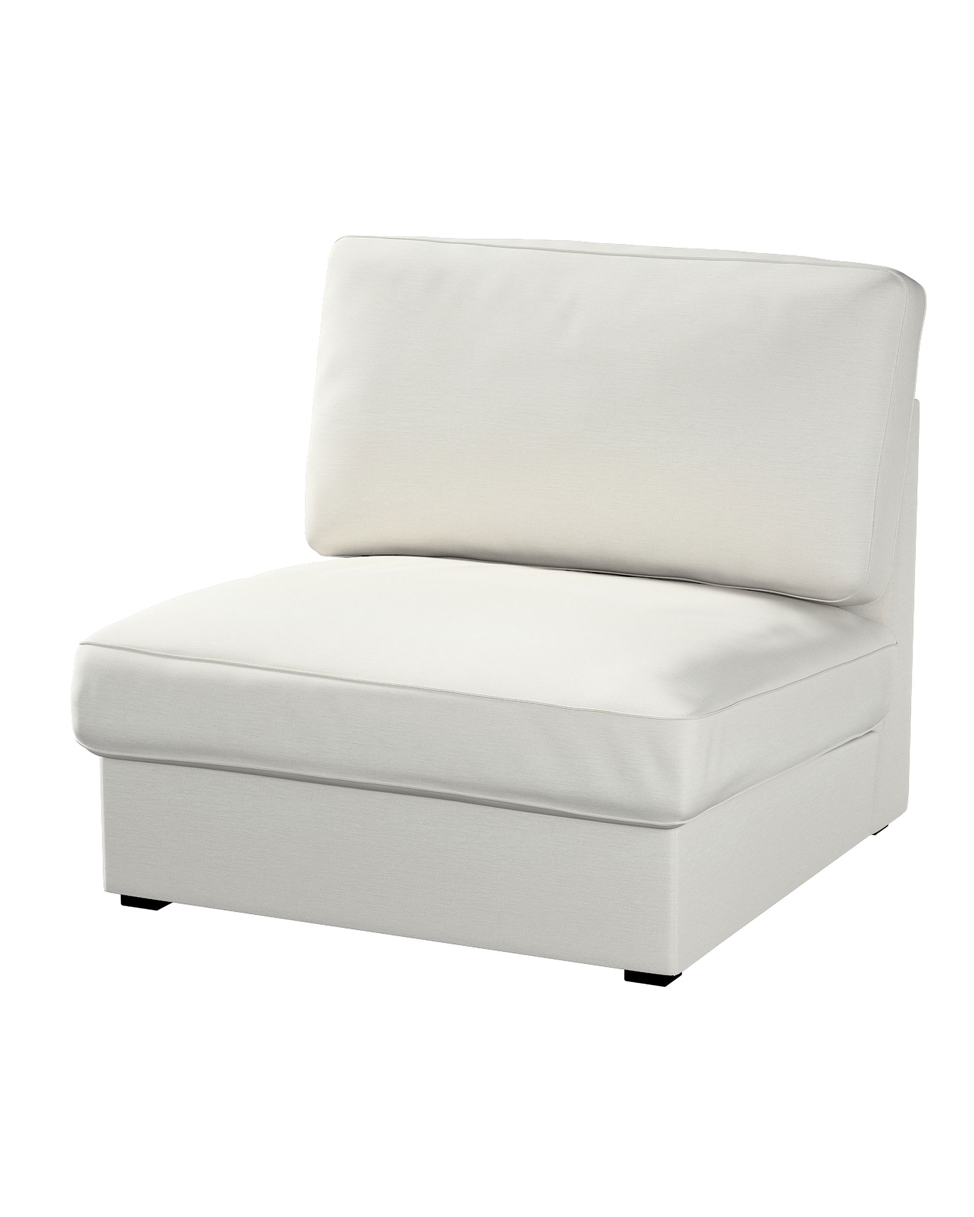 Kivik armchair cover non-folding product colour grey fabric gloss, structured, velvet