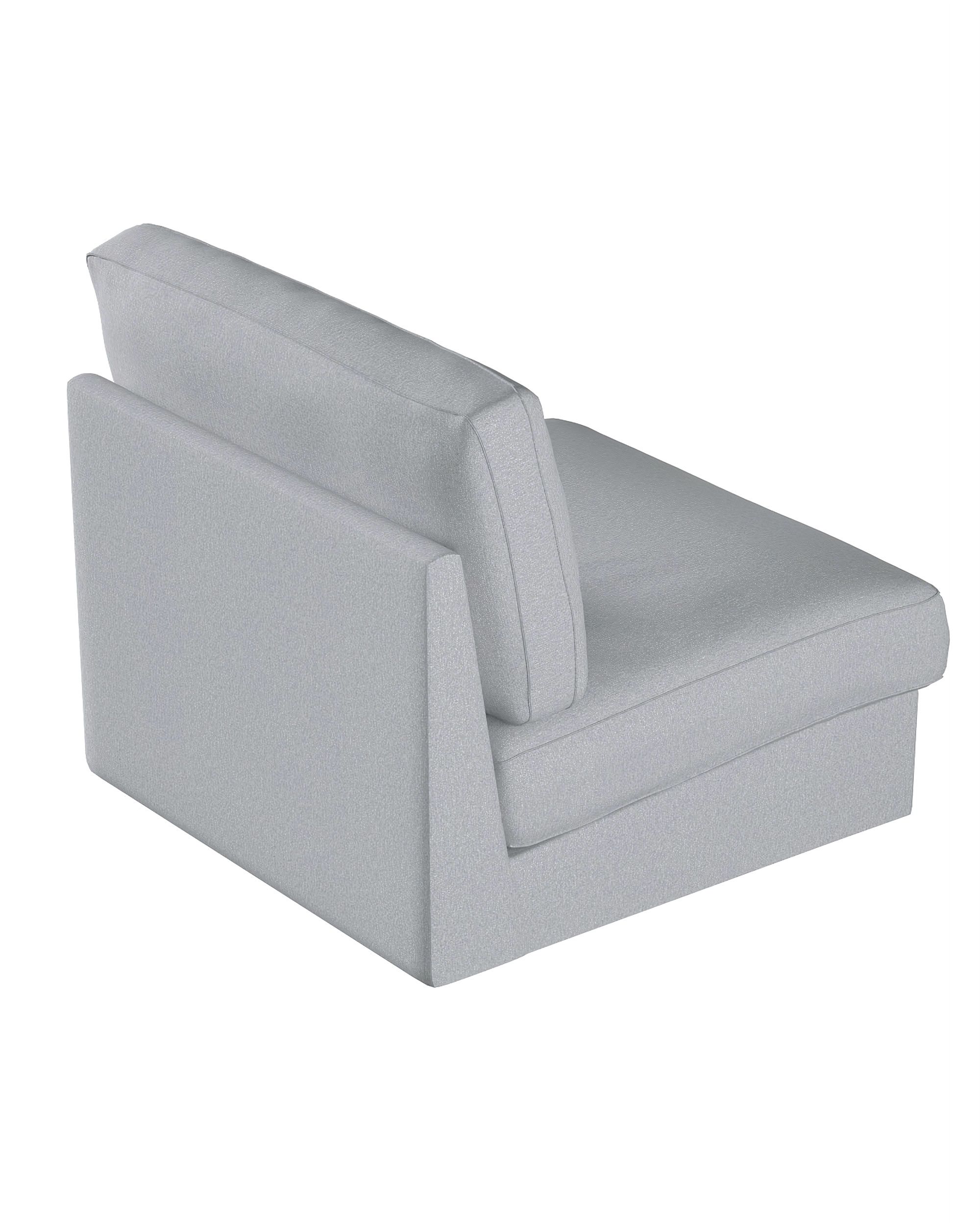Kivik armchair cover non-folding product colour grey fabric structured (hover)