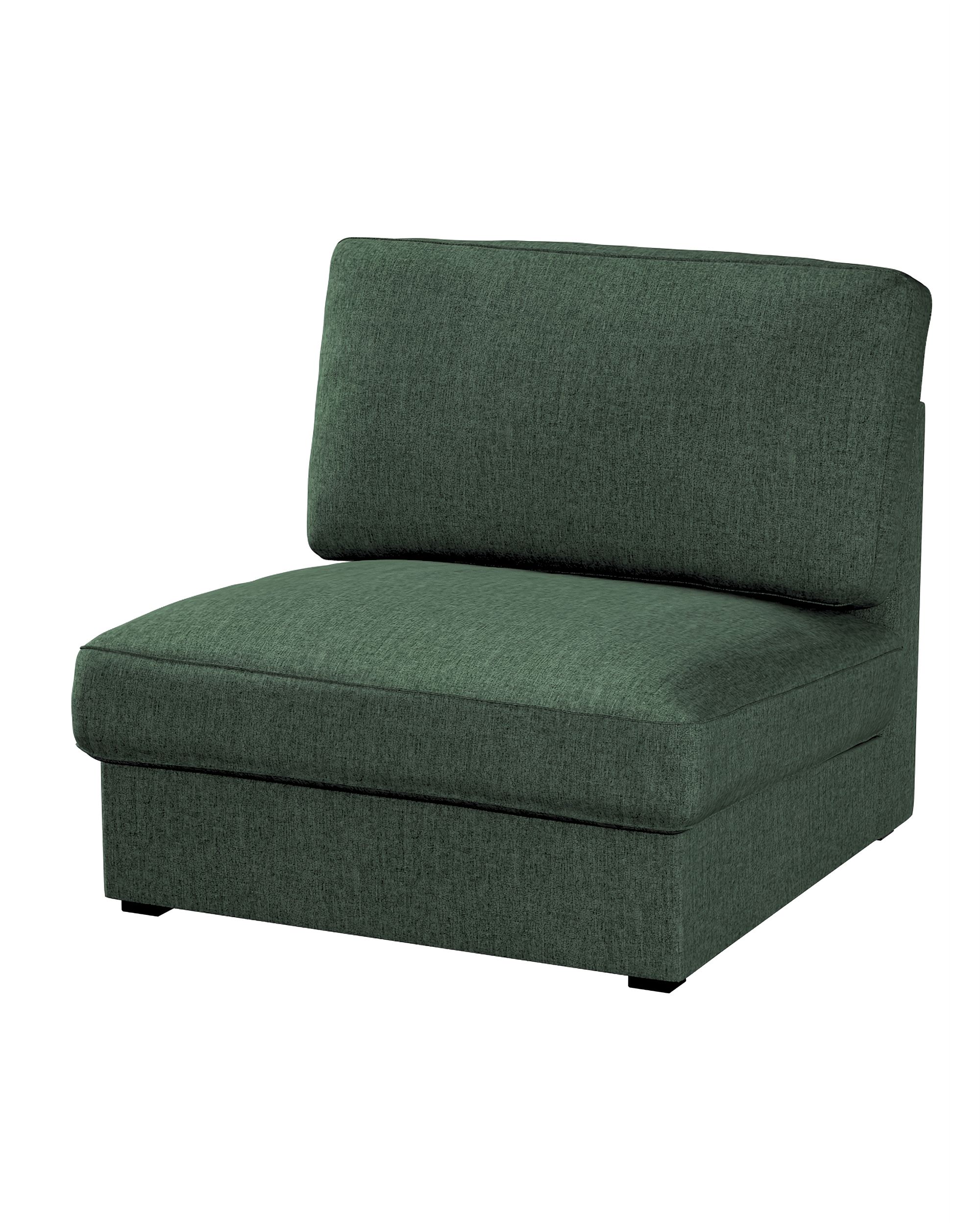 Kivik armchair cover non-folding product colour green fabric structured