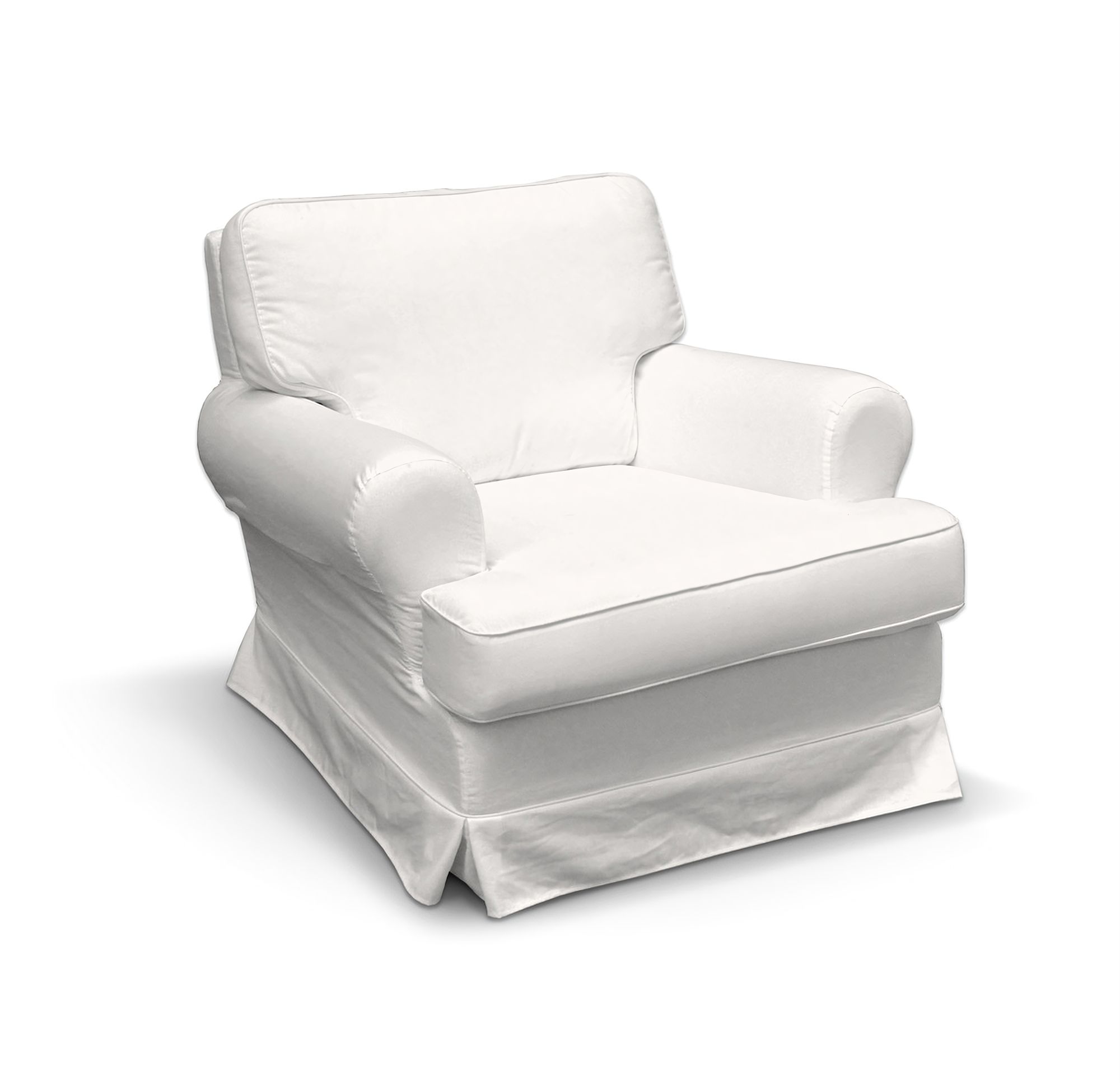 Barkaby armchair cover product colour white