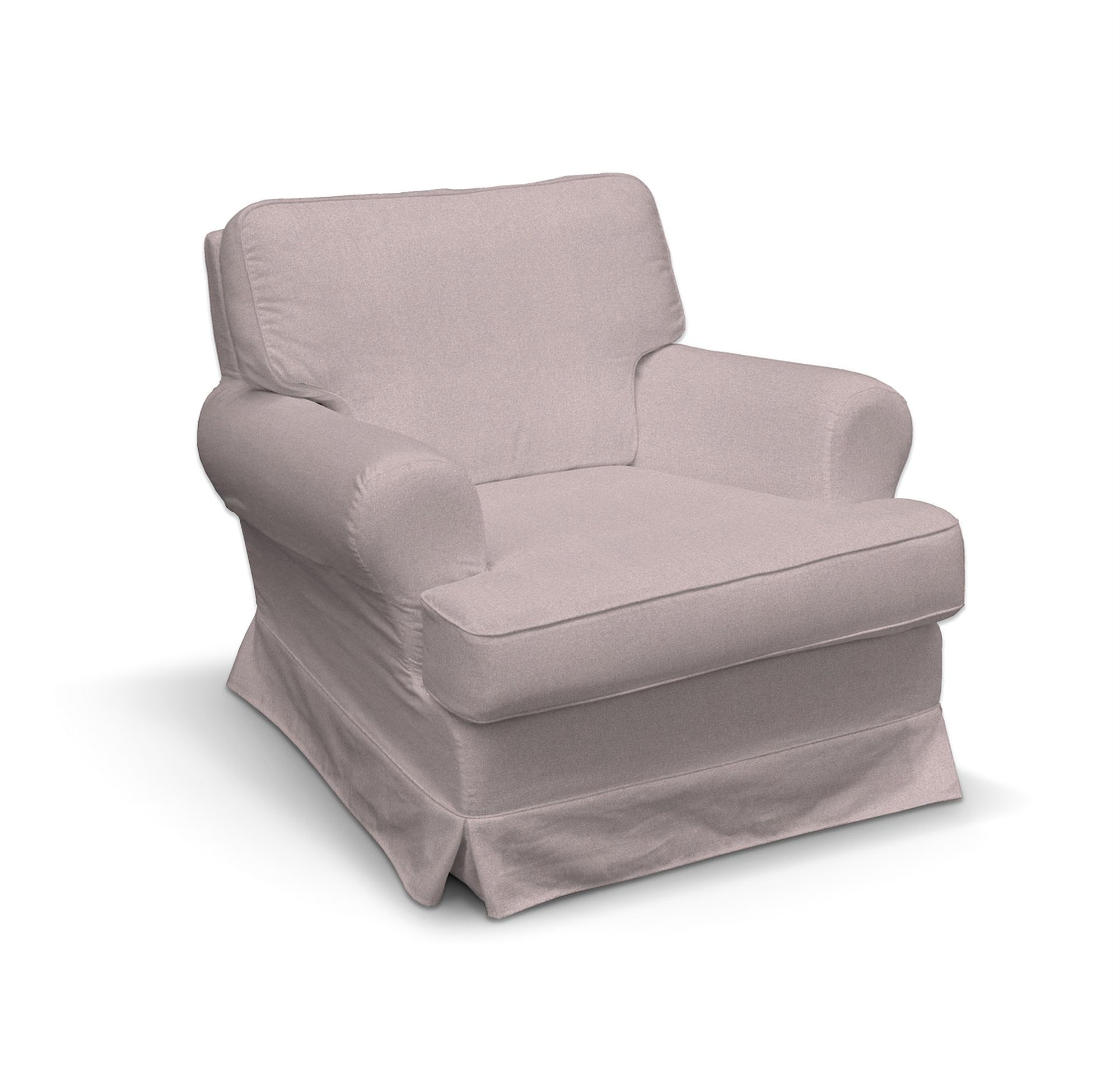 Barkaby armchair cover product colour pink fabric structured
