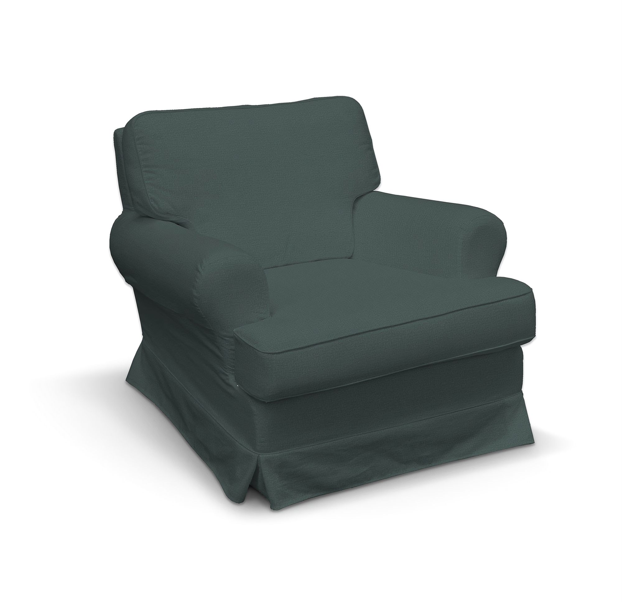 Barkaby armchair cover product colour green fabric velvet