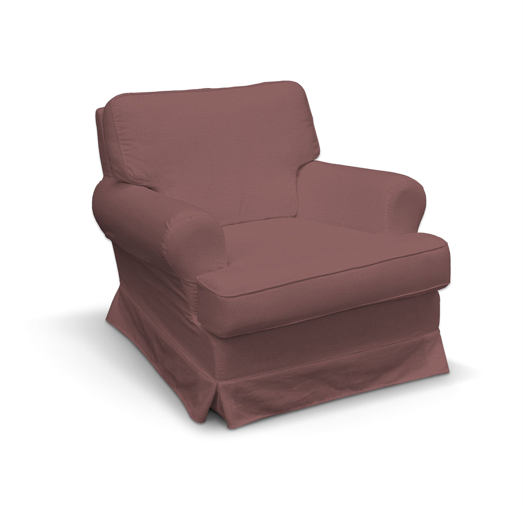 Barkaby armchair cover product colour purple fabric velvet