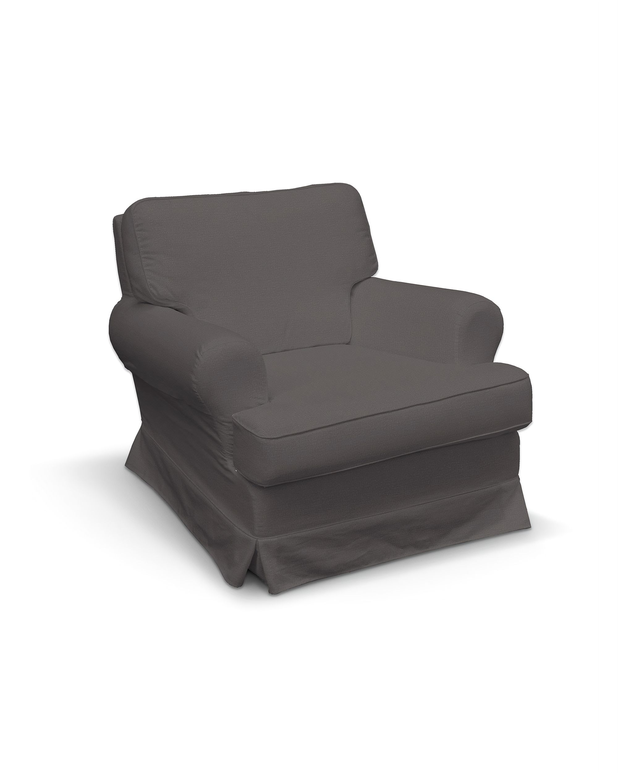 Barkaby armchair cover product colour brown fabric velvet