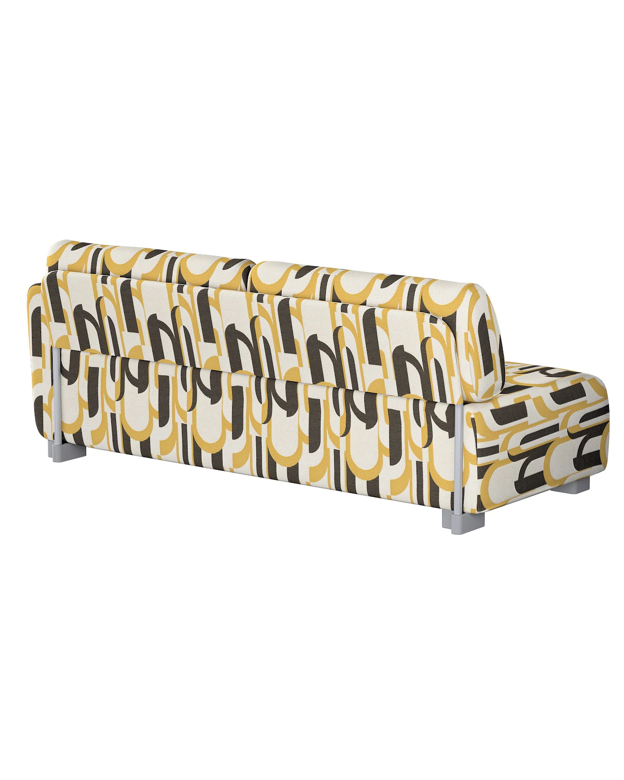 Mysinge 2-seater sofa with armrest cover product colour multicolour fabric structured, patterned (hover)