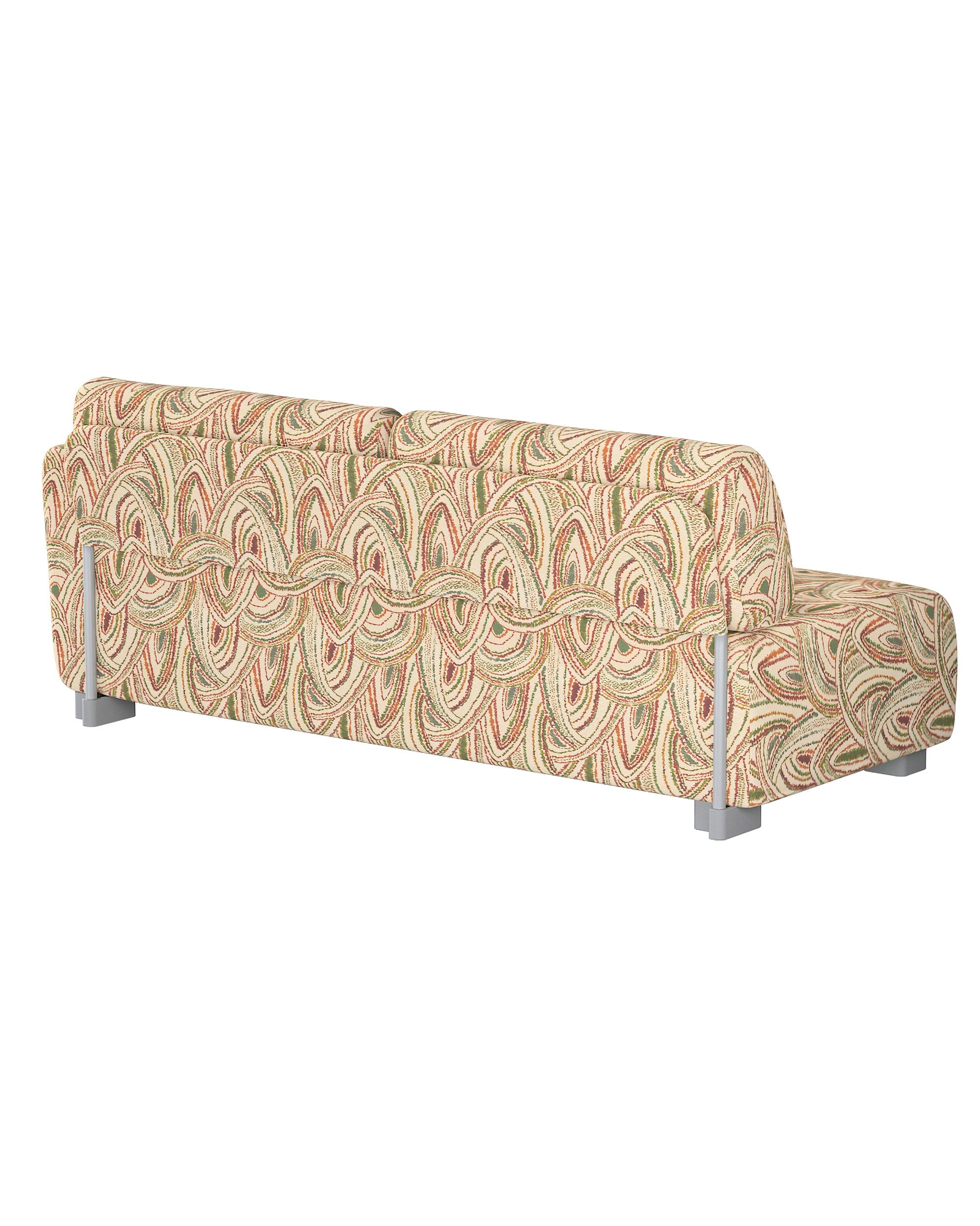 Mysinge 2-seater sofa with armrest cover product colour multicolour fabric structured, patterned (hover)