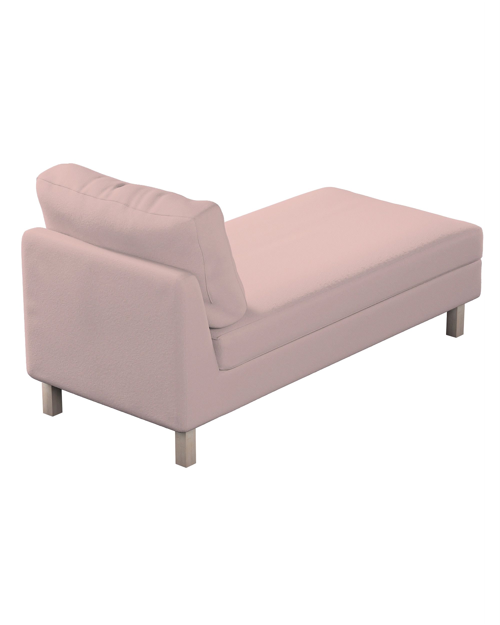 Karlstad chaise longue add-on unit cover product colour pink fabric structured (hover)