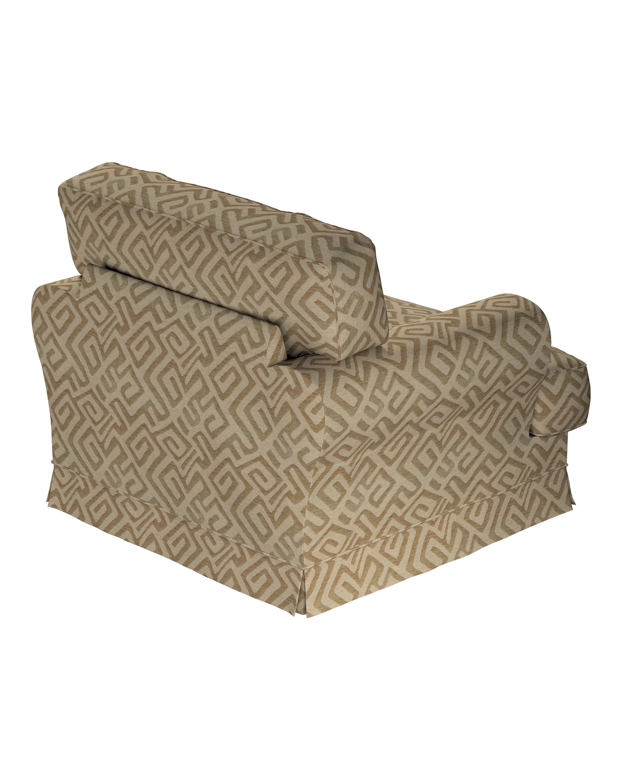Ekeskog armchair cover product colour beige fabric structured, patterned (hover)