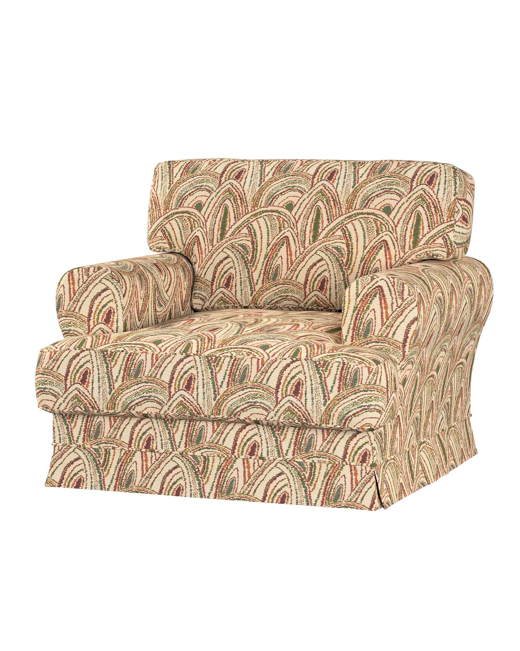 Ekeskog armchair cover product colour multicolour fabric structured, patterned