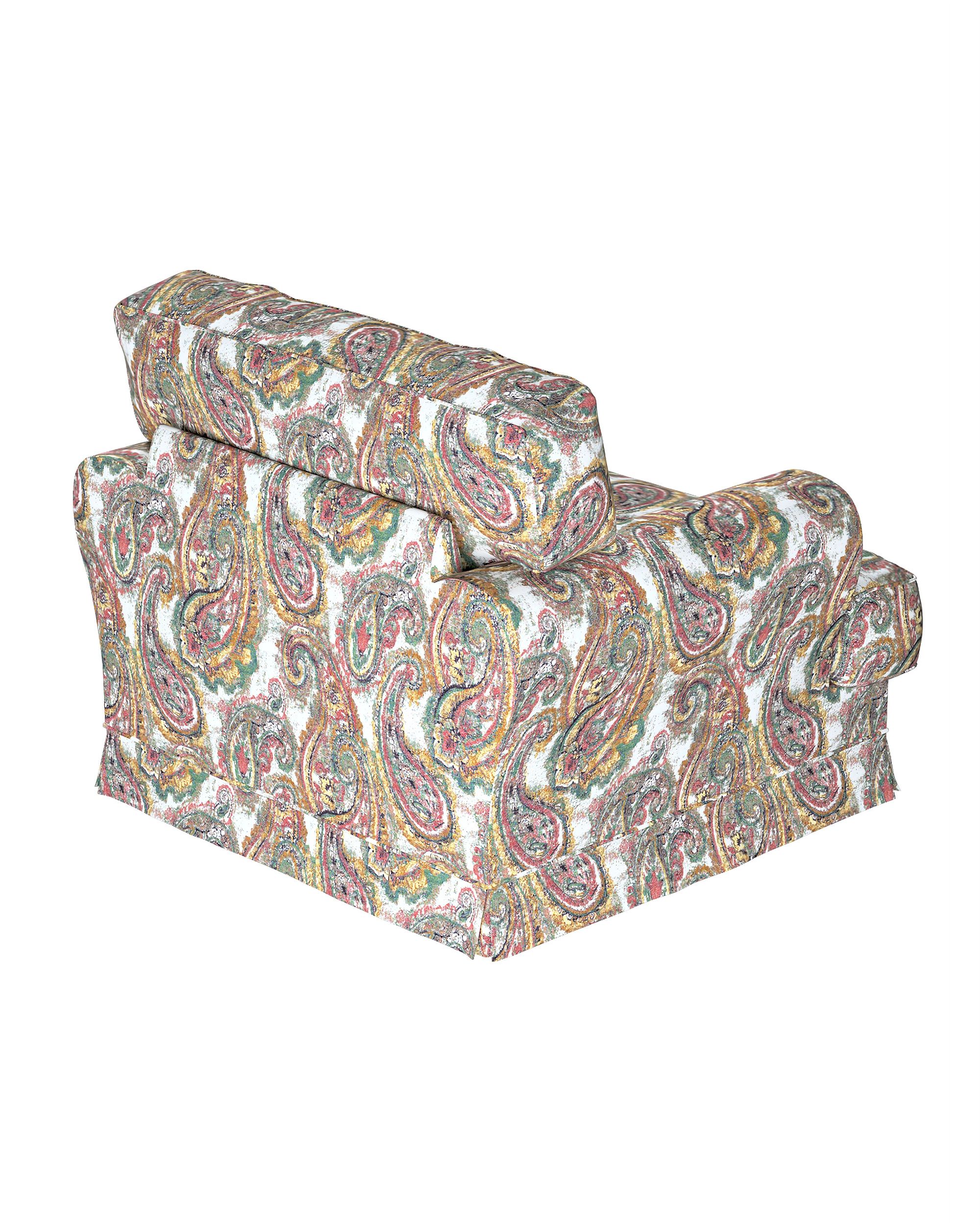 Ekeskog armchair cover product colour multicolour fabric structured, patterned (hover)
