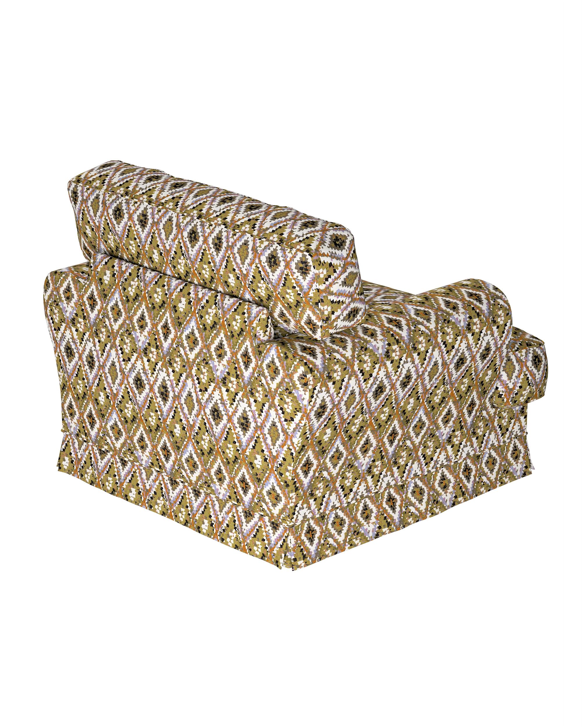 Ekeskog armchair cover product colour multicolour fabric structured, patterned (hover)