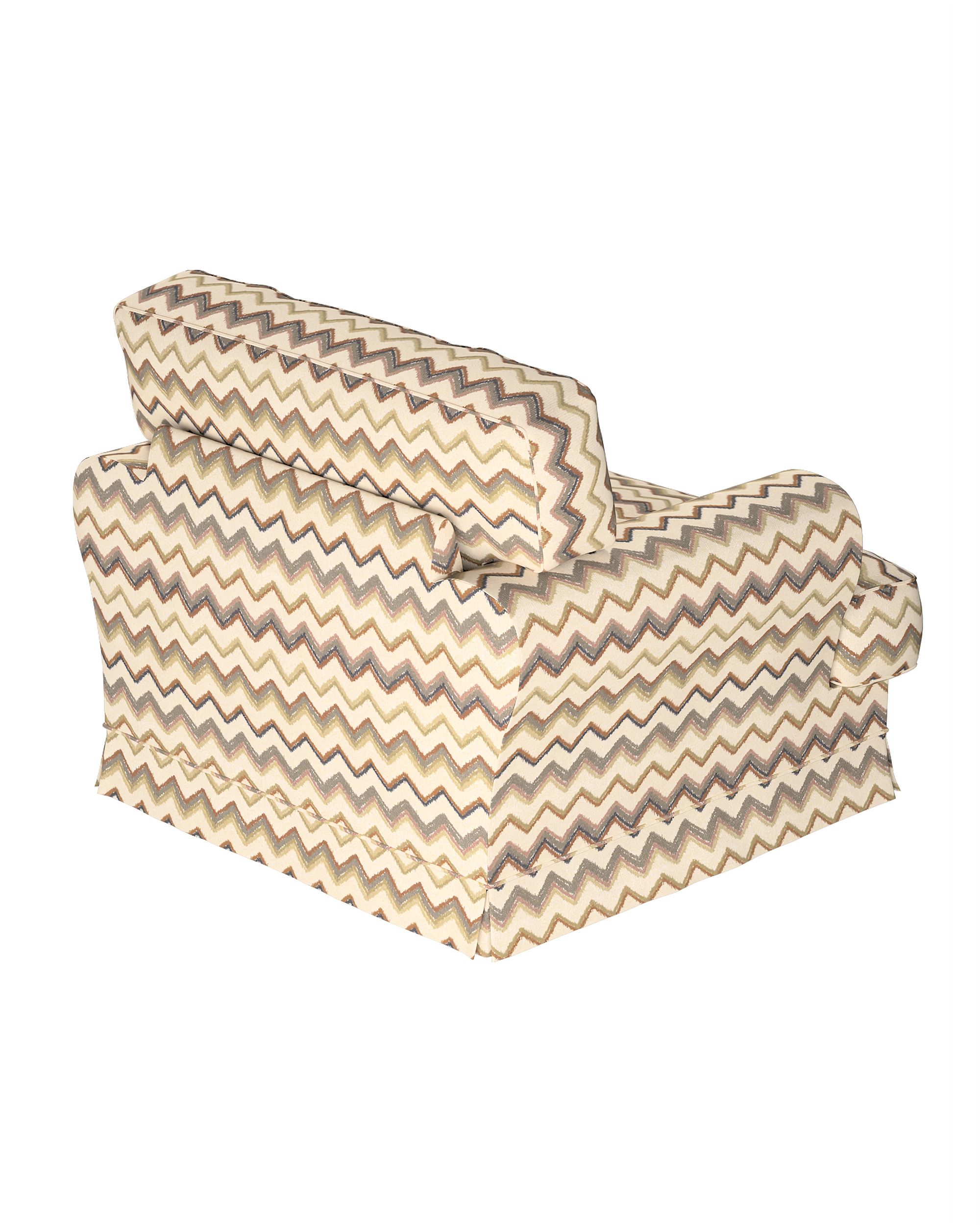 Ekeskog armchair cover product colour beige fabric structured, patterned (hover)